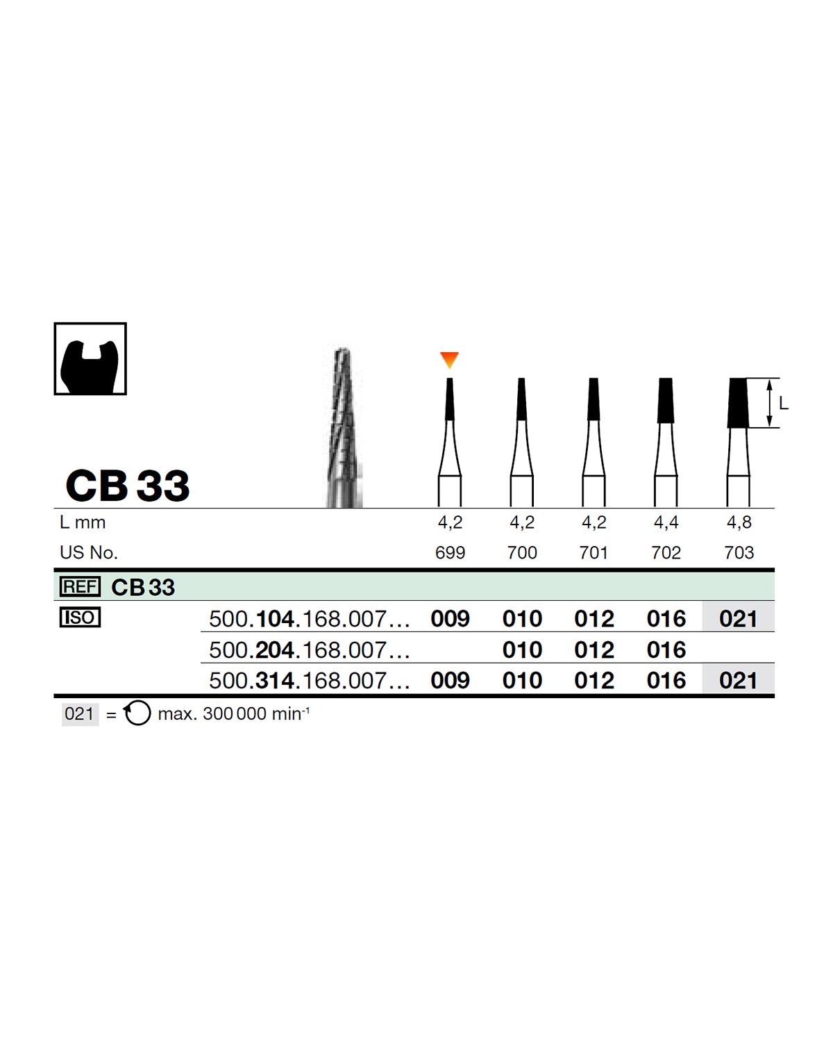 500314168Bos Aeratör Tungsten Karbit Düz Bitim Konik Frez