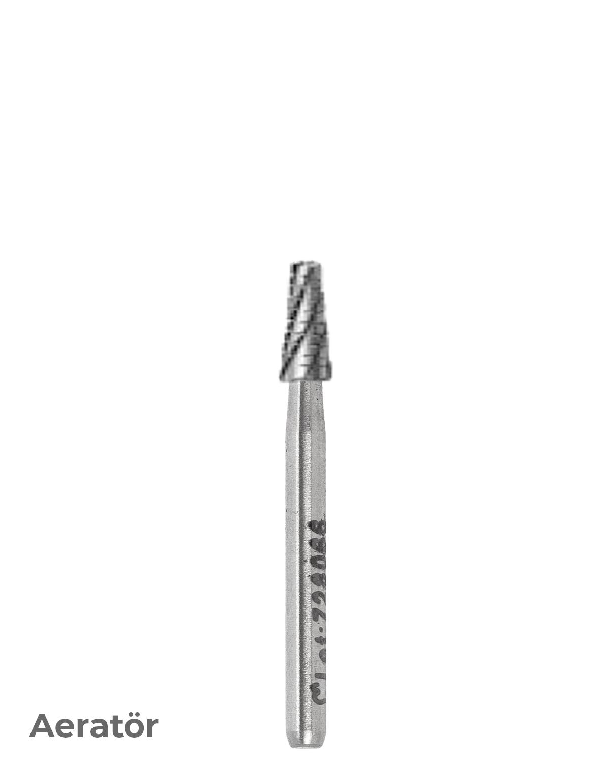 500314168Bos Aeratör Tungsten Karbit Düz Bitim Konik Frez