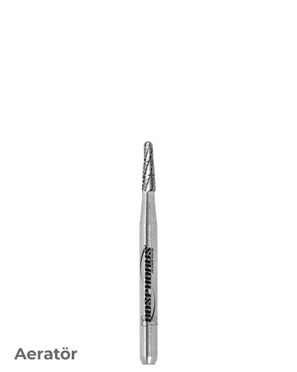 500314194Bos Aeratör Tungsten Karbit Yuvarlak Bitim Konik Frez