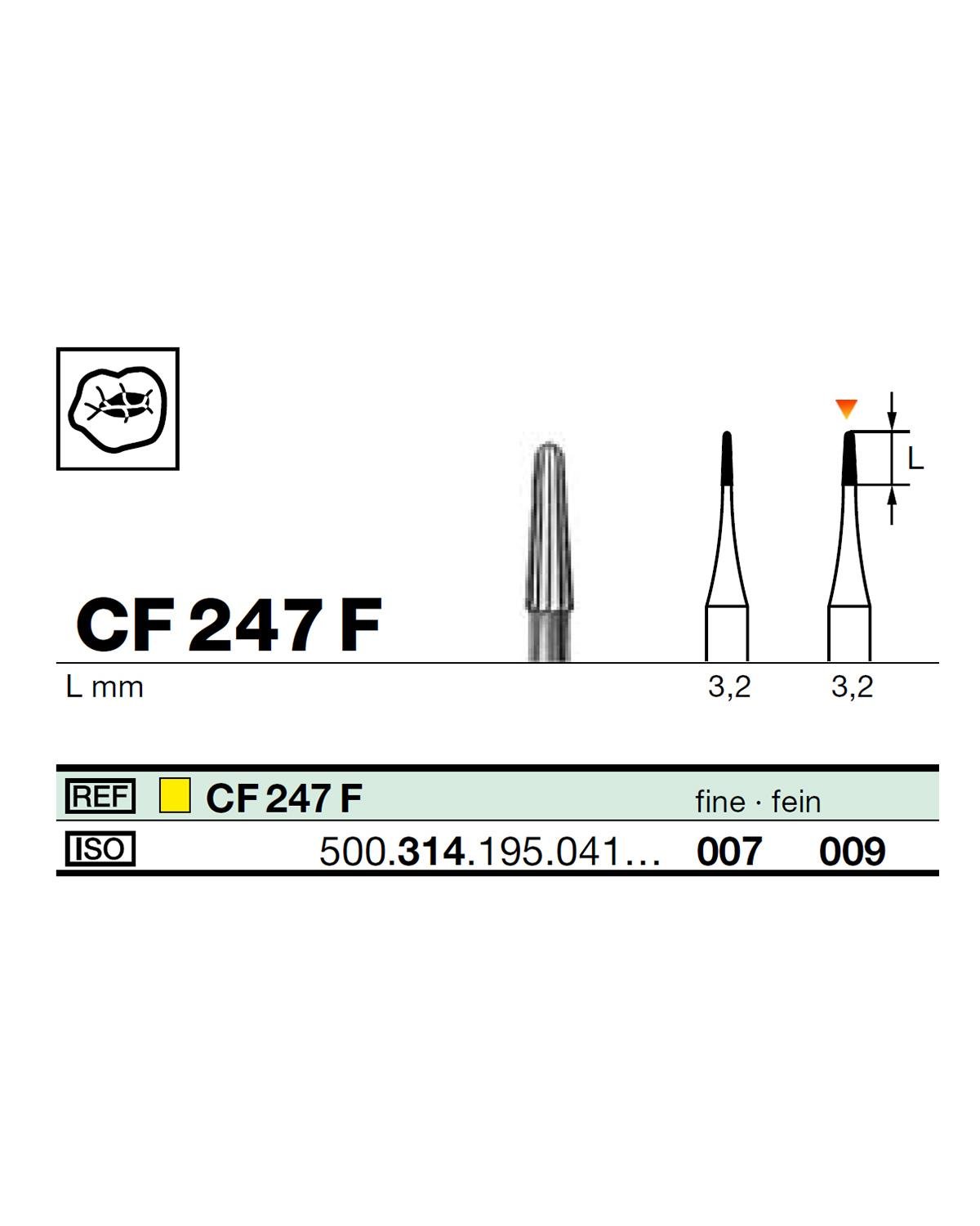 500314195Bos Aeratör Tungsten Karbit Yuvarlak Bitim Konik, Bitirme Frez