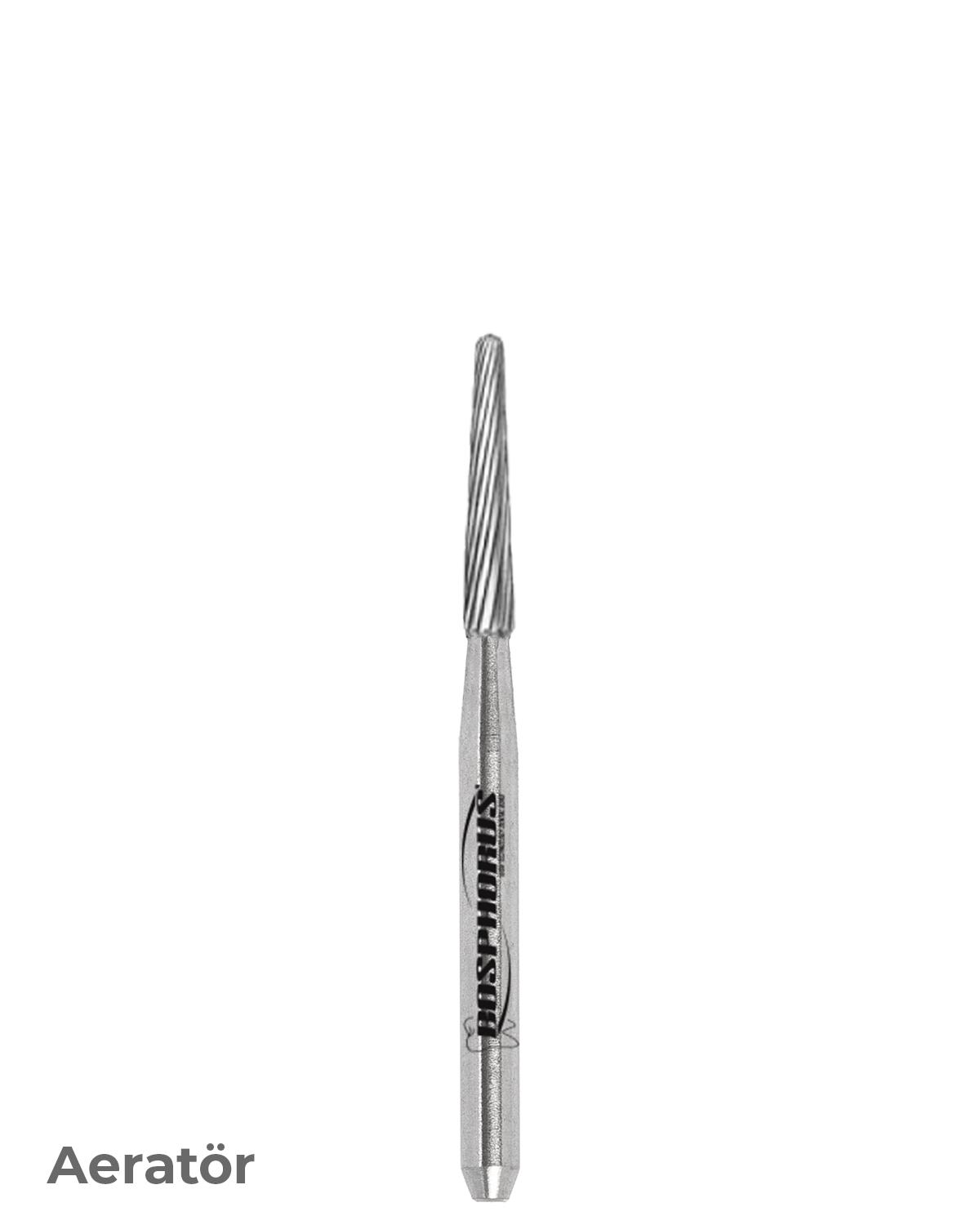 500314198Bos Aeratör Tungsten Karbit Yuvarlak Bitim Konik, Bitirme Frez