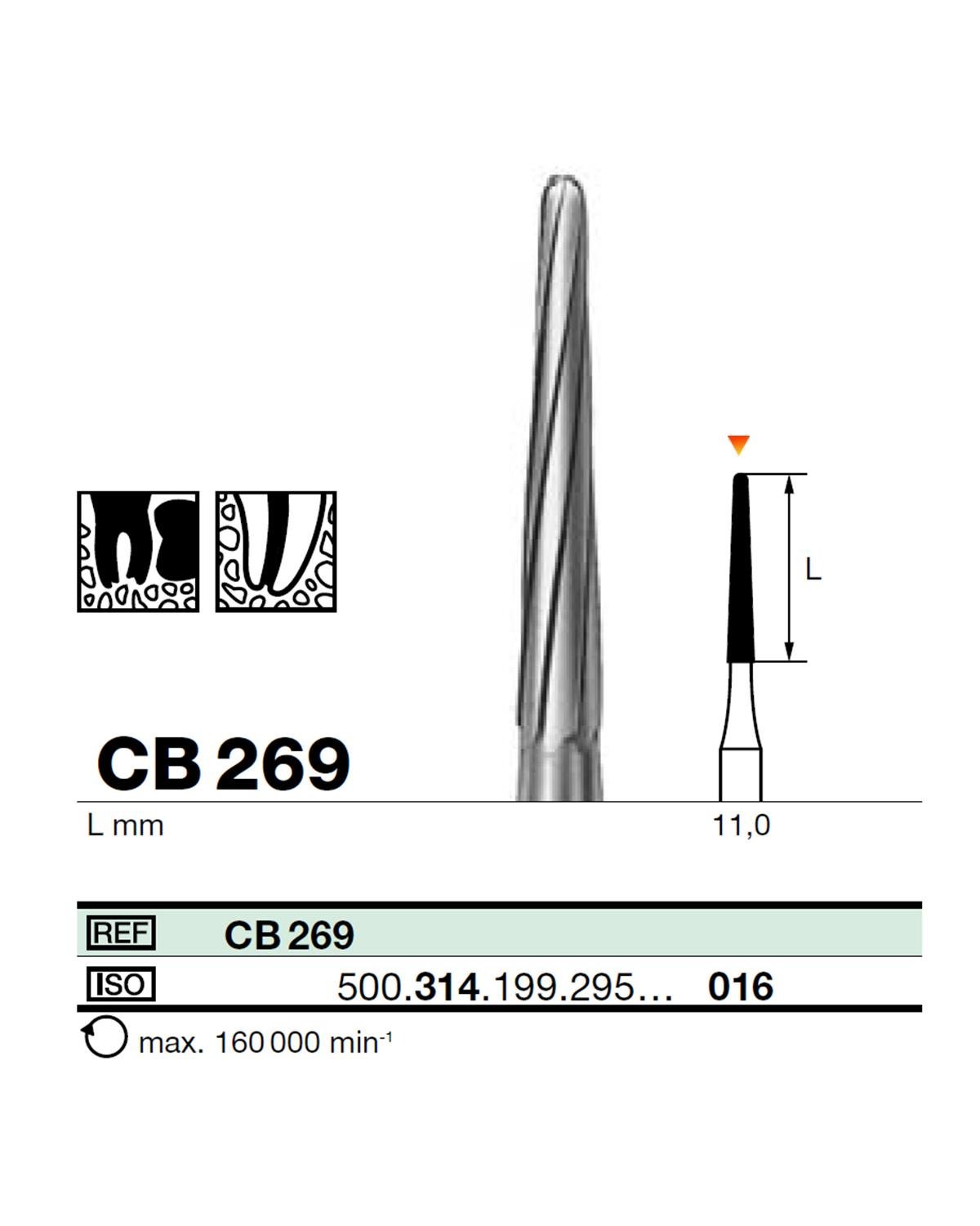 500314199Bos Aeratör Tungsten Karbit Yuvarlak Bitim Konik, Cerrahi Kemik Kesici Frez