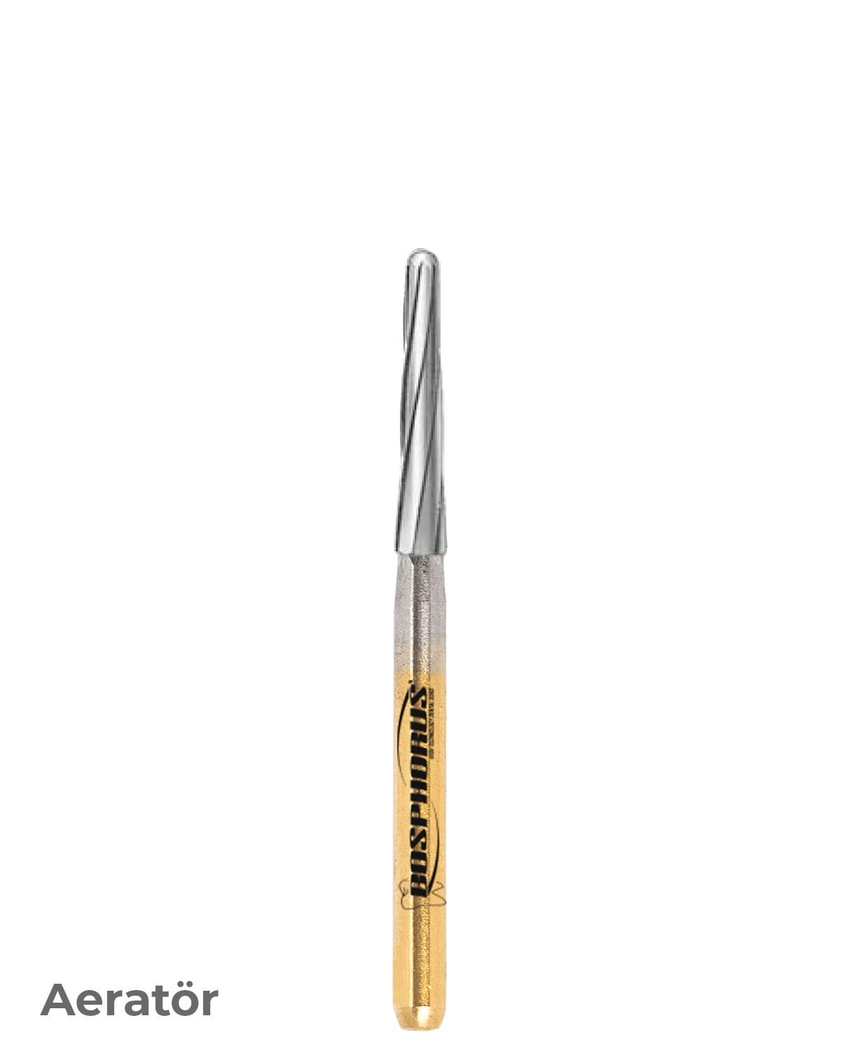 500314219Bos Aeratör Tungsten Karbit Yuvarlak Bitim Konik, Cerrahi Kemik Kesici Frez