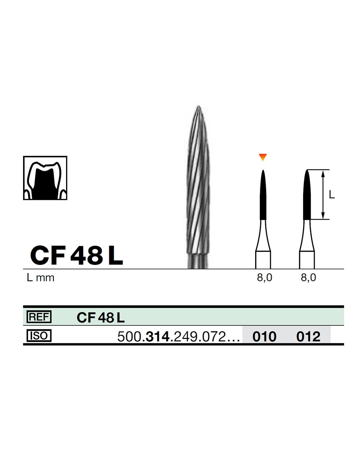 500314249Bos Aeratör Tungsten Karbit Alev Uçlu, Bitirme Frez