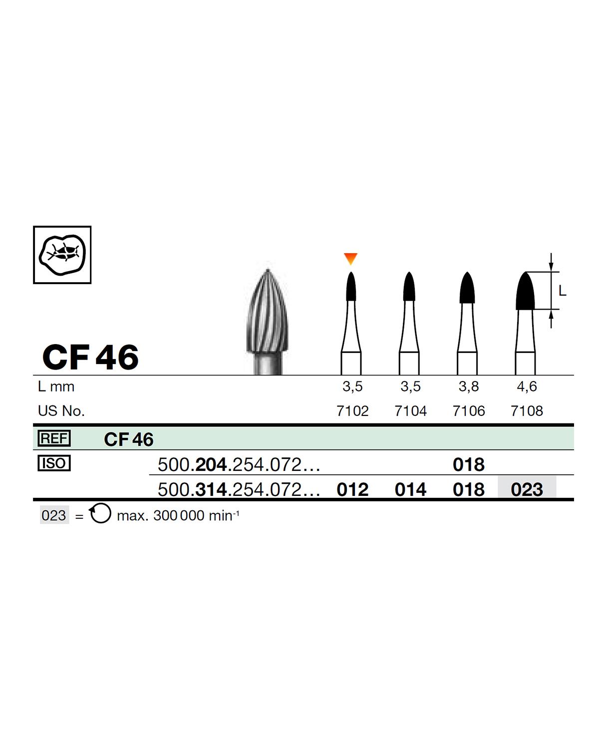 500314254Bos Aeratör Tungsten Karbit Alev Uçlu, Bitirme Frez