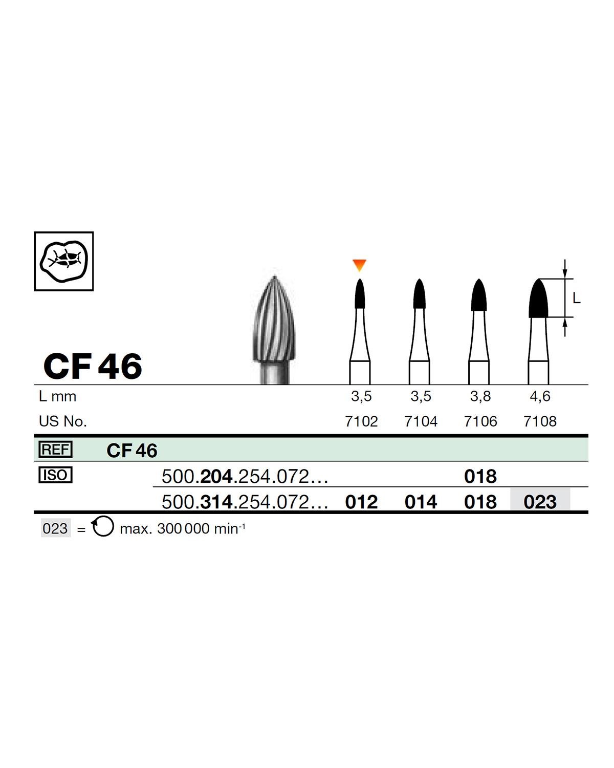 500314254Bos Aeratör Tungsten Karbit Alev Uçlu, Bitirme Frez