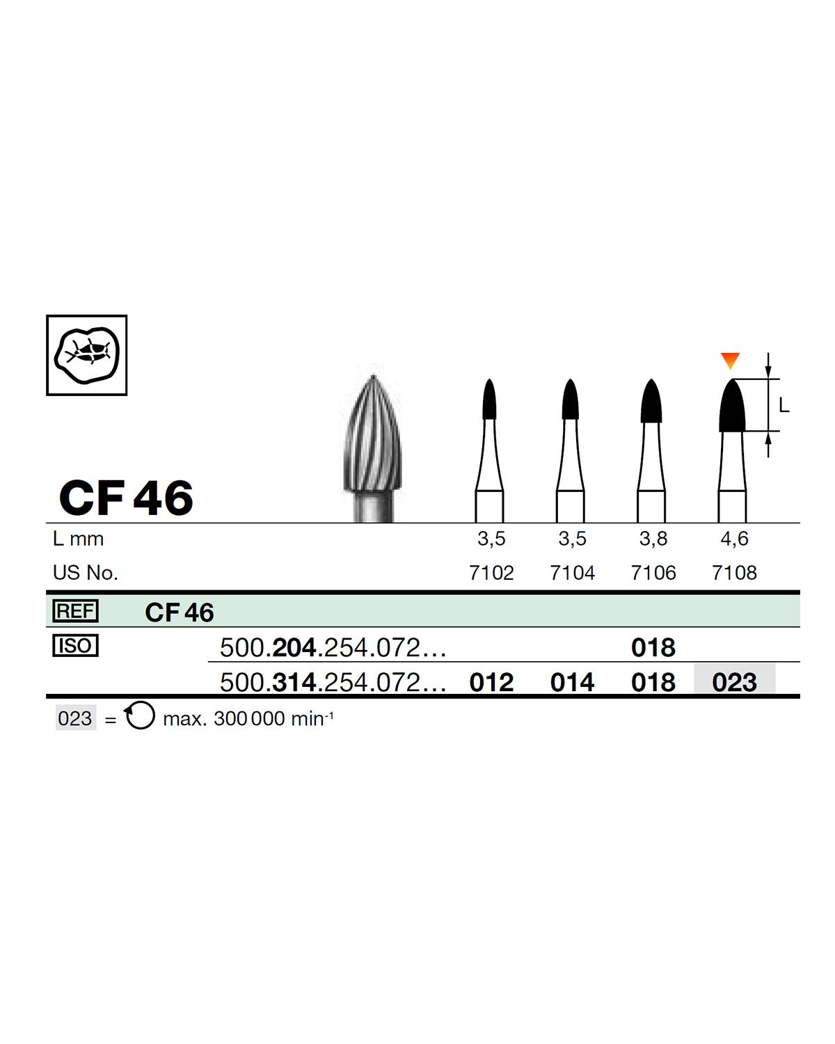 500314254Bos Aeratör Tungsten Karbit Alev Uçlu, Bitirme Frez