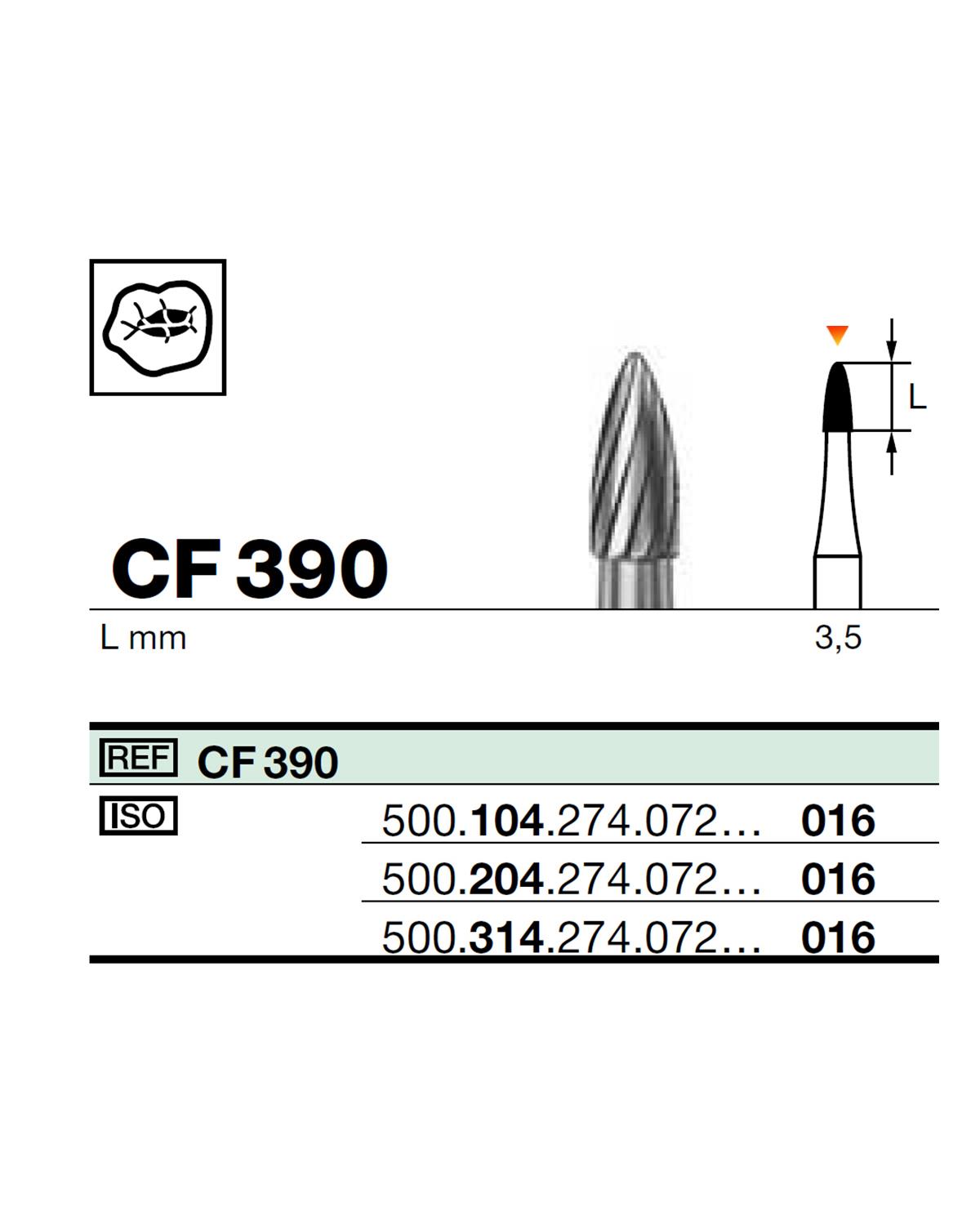 500314274Bos Aeratör Tungsten Karbit Alev Uçlu, Bitirme Frez