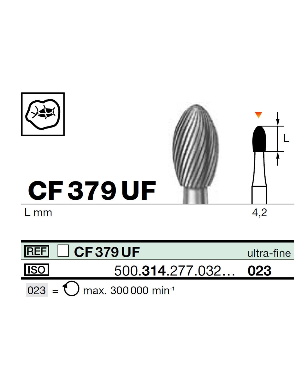 500314279Bos Aeratör Tungsten Karbit Uç Elmassız Labut (Doku koruyucu), Bitirme Frez