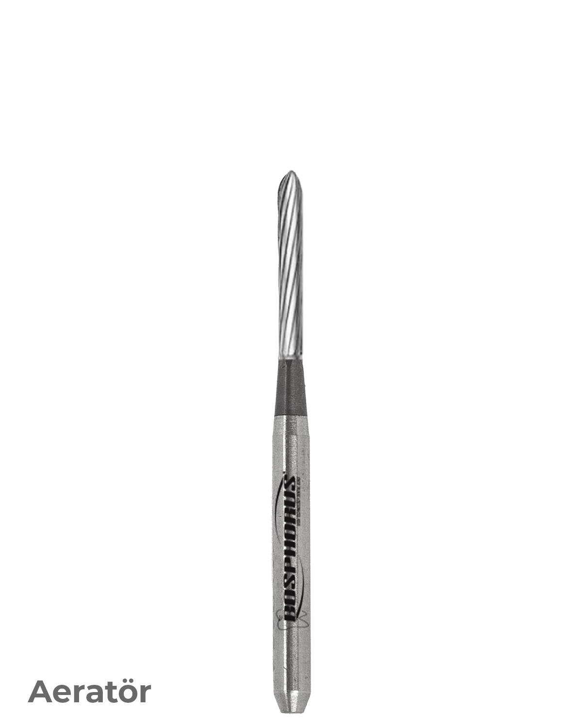 500314289Bos Aeratör Tungsten Karbit Konik Uçlu Silindir, Bitirme Frez