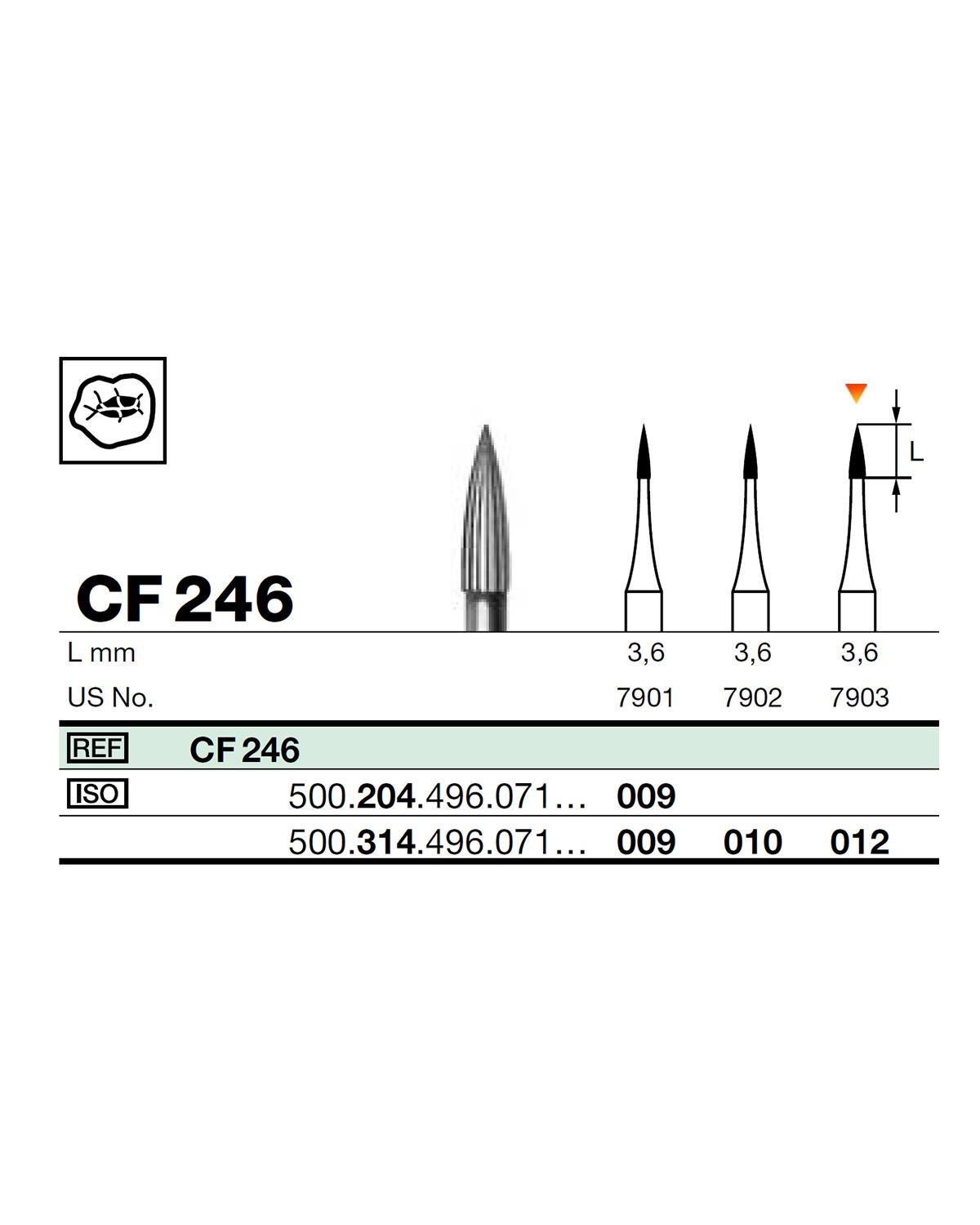 500314496Bos Aeratör Tungsten Karbit Alev Uçlu, Bitirme Frez