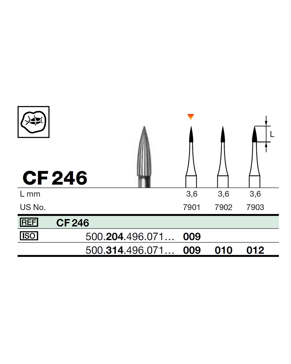 500314496Bos Aeratör Tungsten Karbit Alev Uçlu, Bitirme Frez