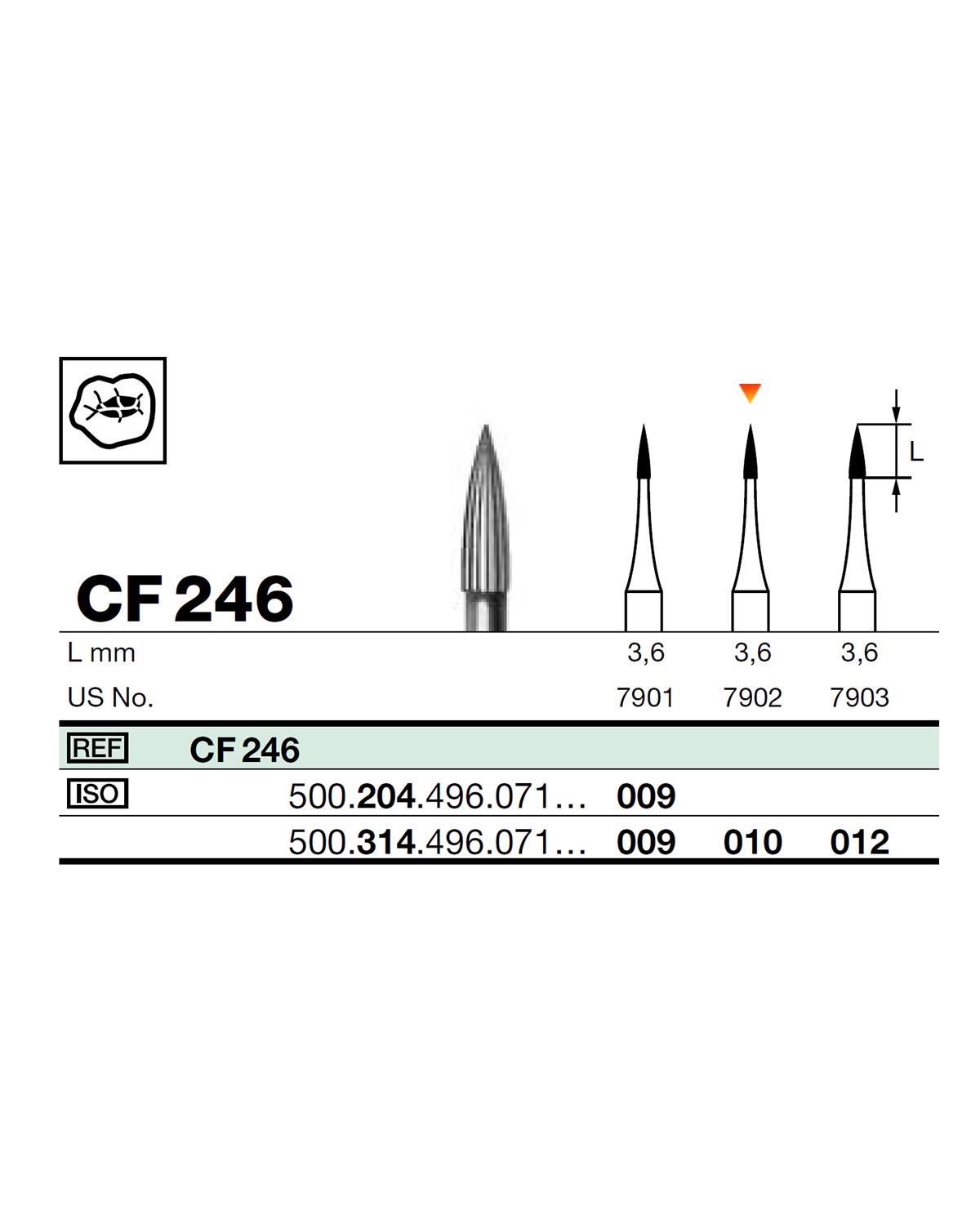 500314496Bos Aeratör Tungsten Karbit Alev Uçlu, Bitirme Frez