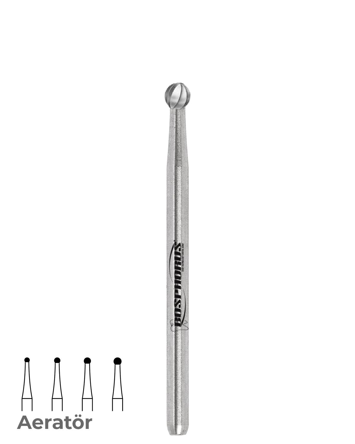 500316001Bos Aeratör Tungsten Karbit Top baş, Rond Frez