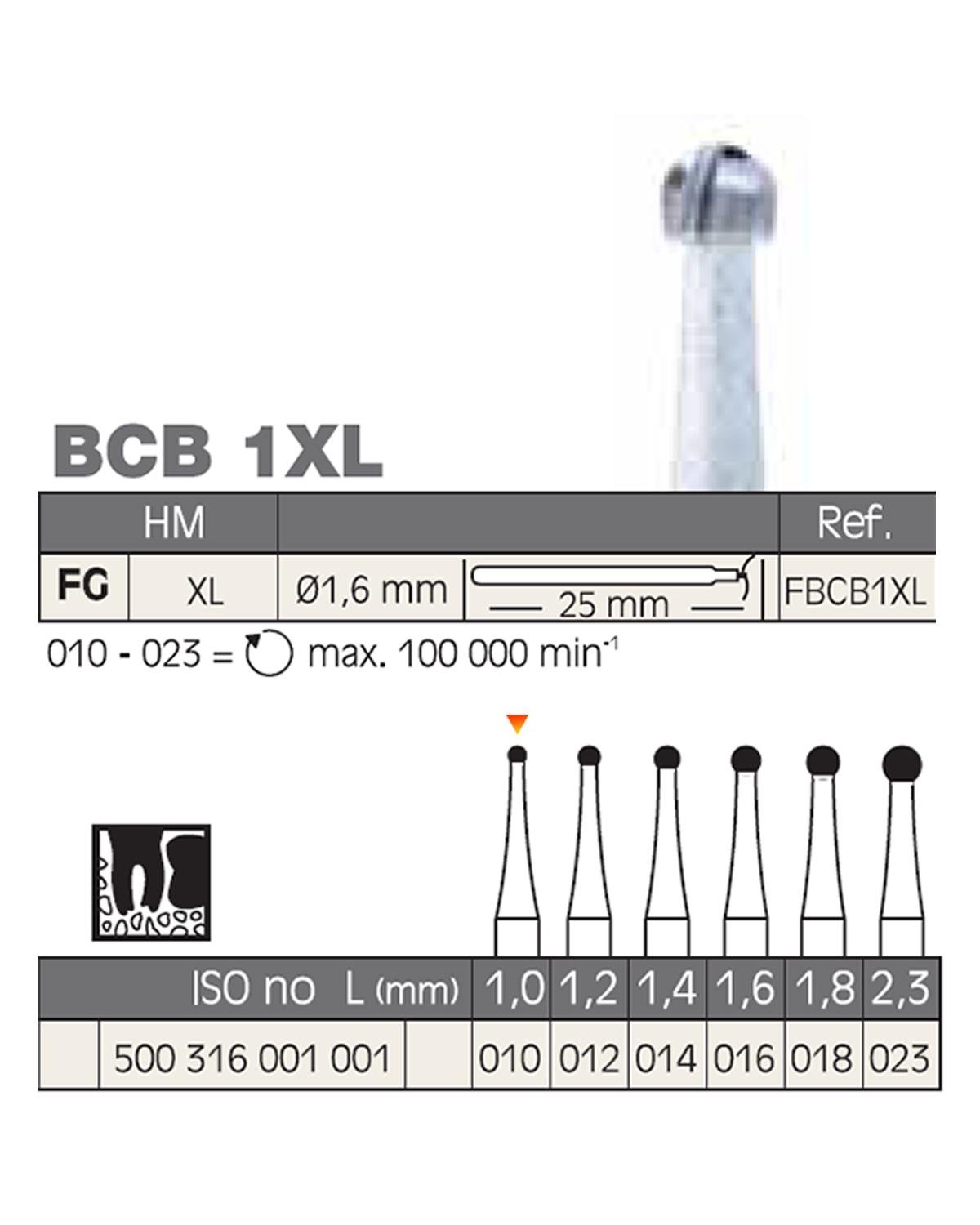 500316001Bos Aeratör Tungsten Karbit Top baş, Rond Frez