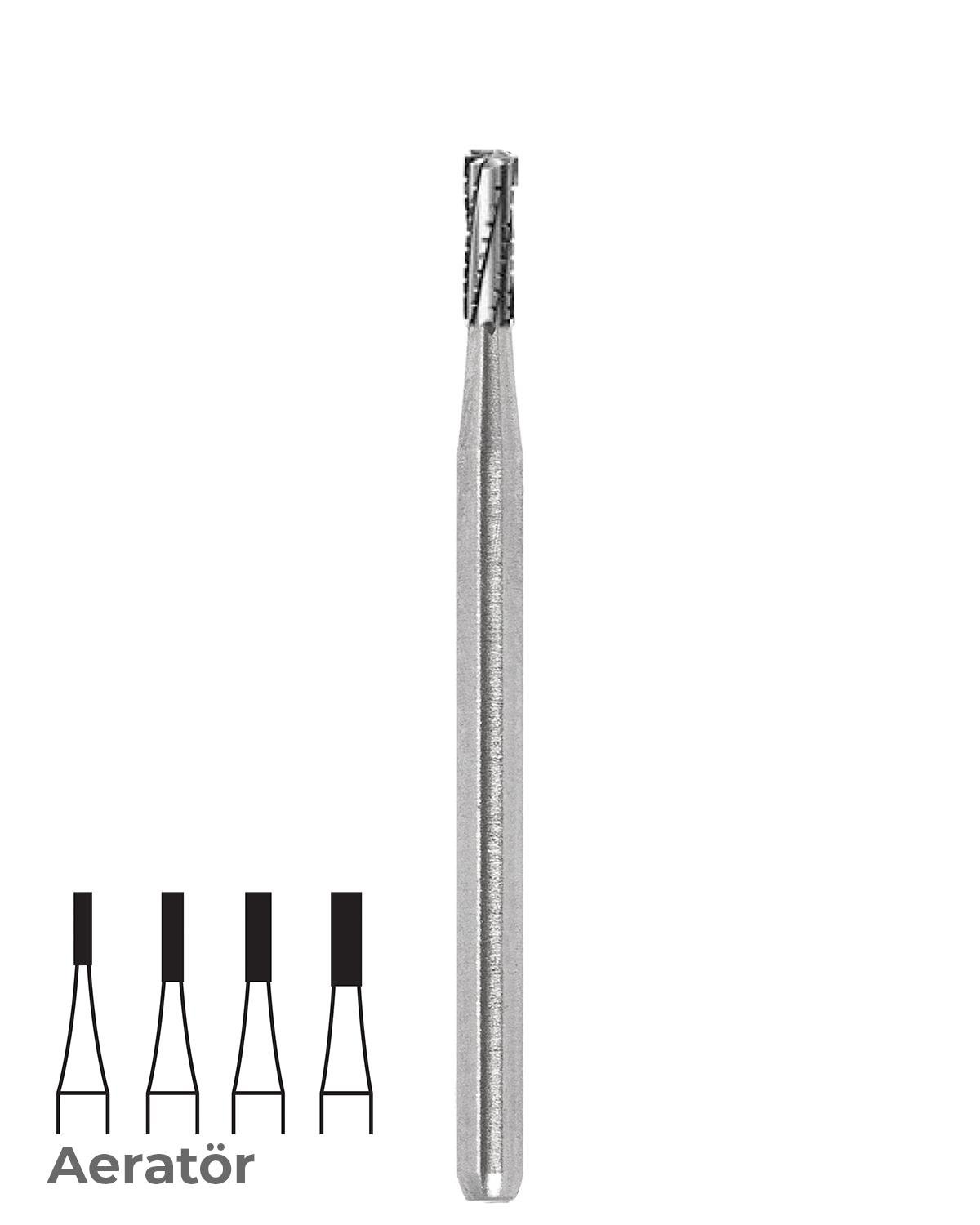 500316107Bos Aeratör Tungsten Karbit Yuvarlak Bitim Silindir Frez