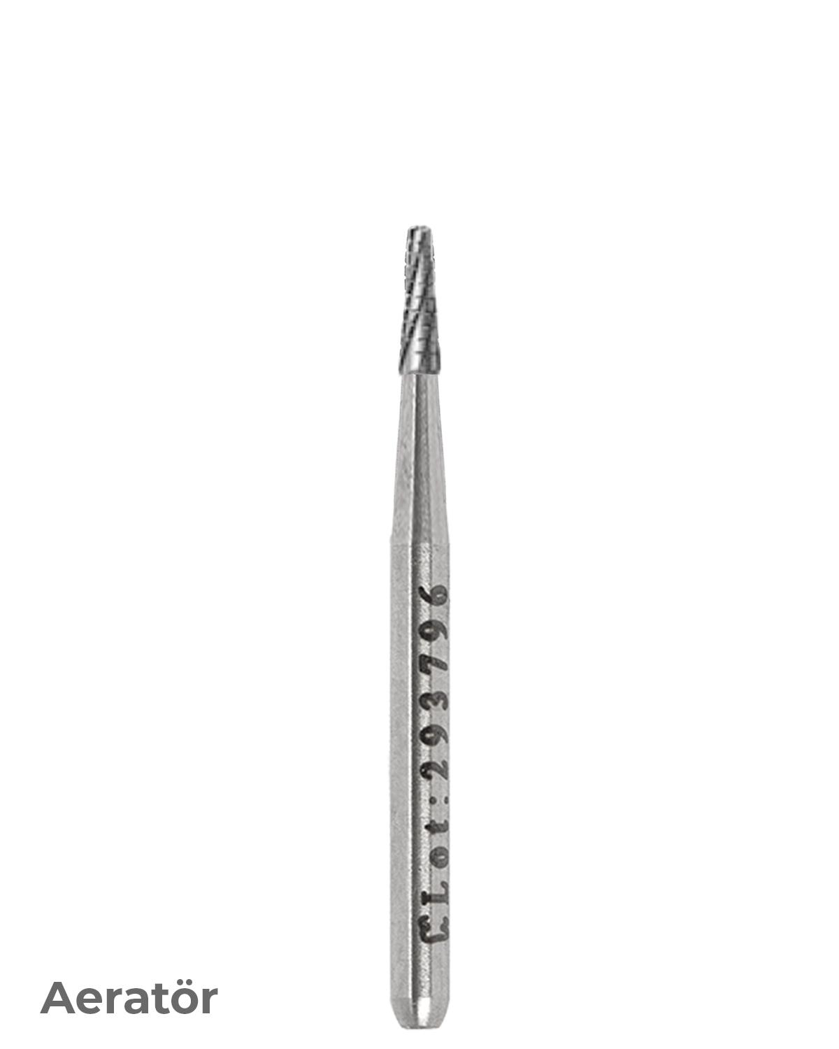 500316168Bos Aeratör Tungsten Karbit Düz Bitim Konik Frez