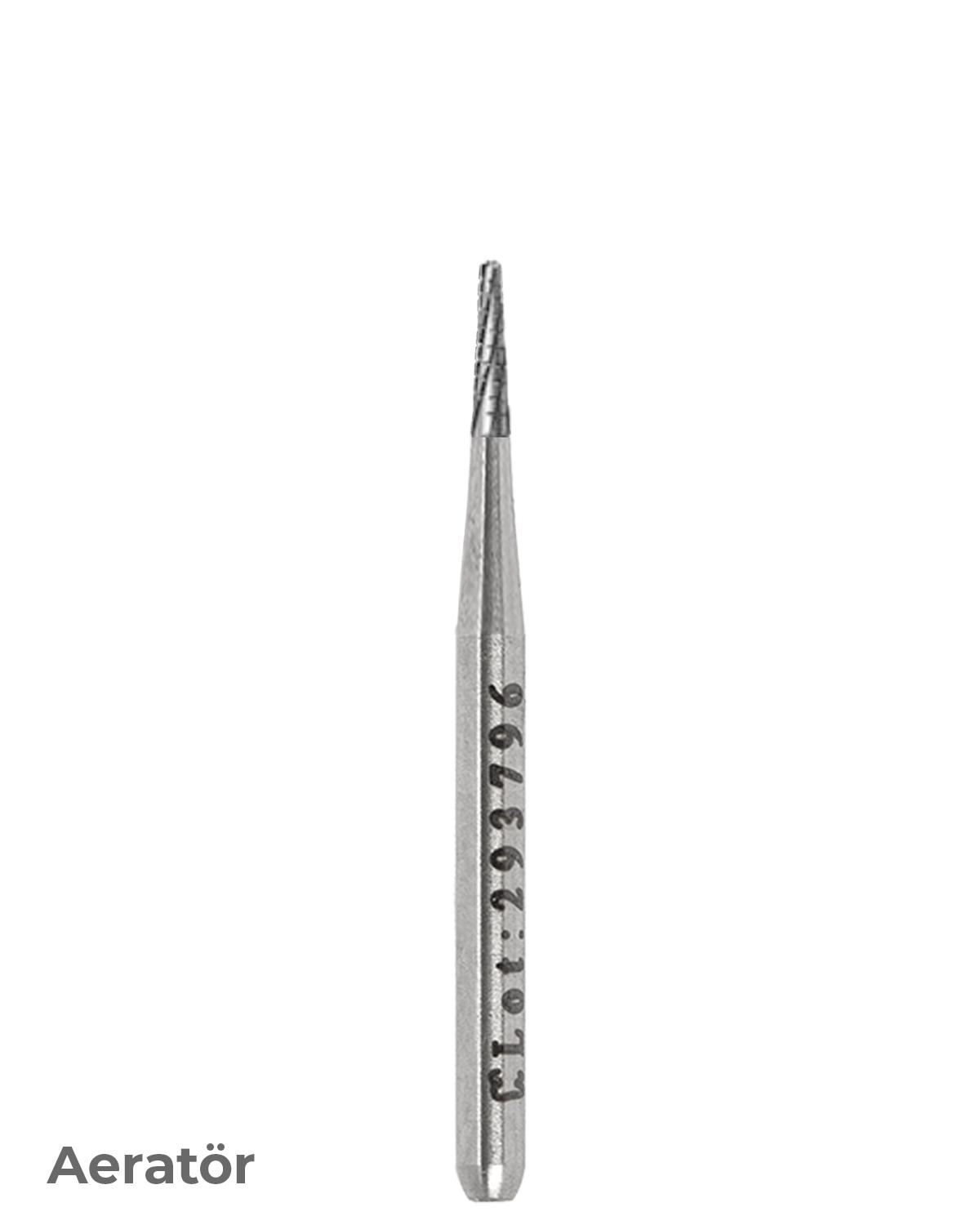 500316168Bos Aeratör Tungsten Karbit Düz Bitim Konik Frez