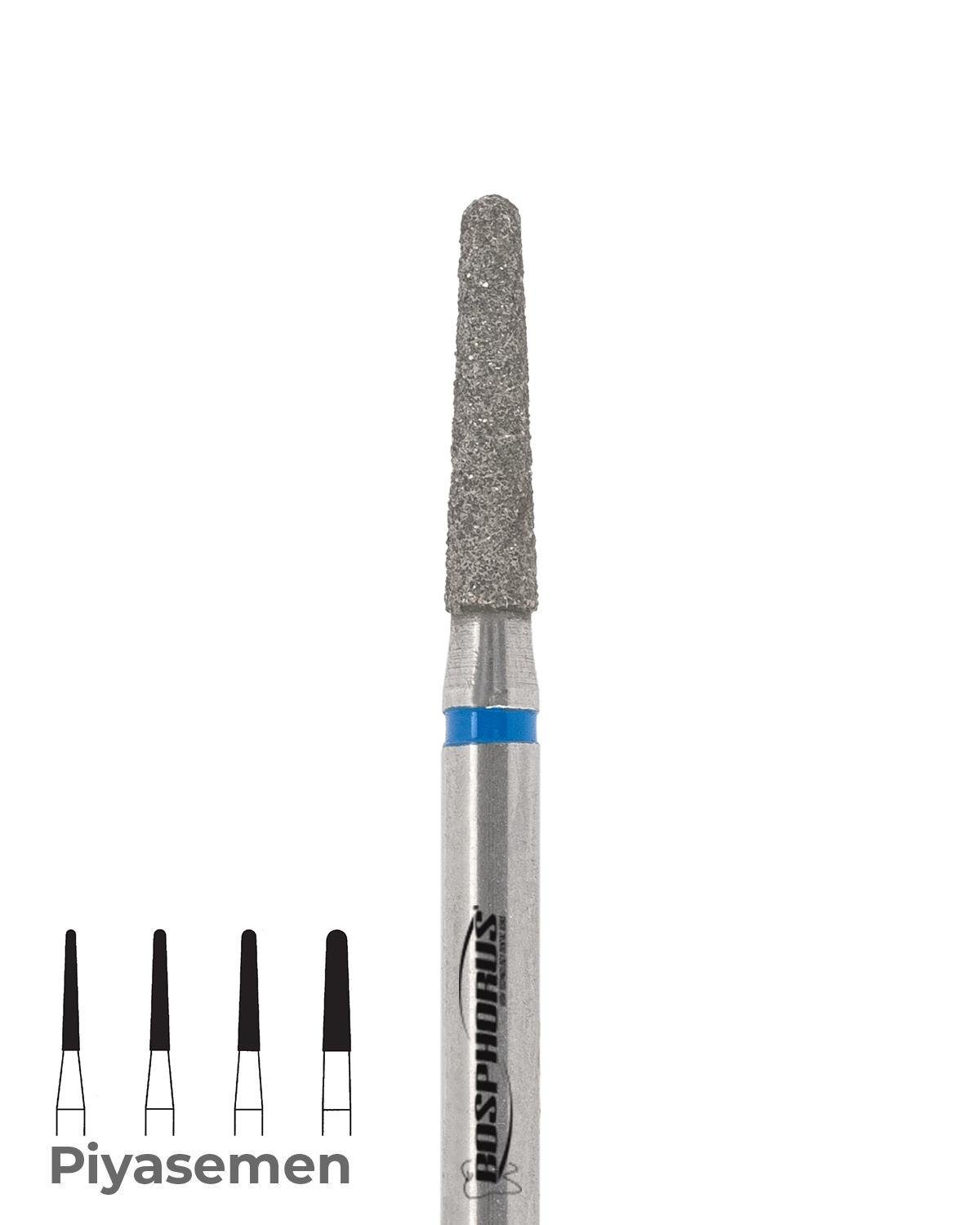 806104199Bos Piyesemen Elmas Yuvarlak Bitim Konik Şemfır Frez