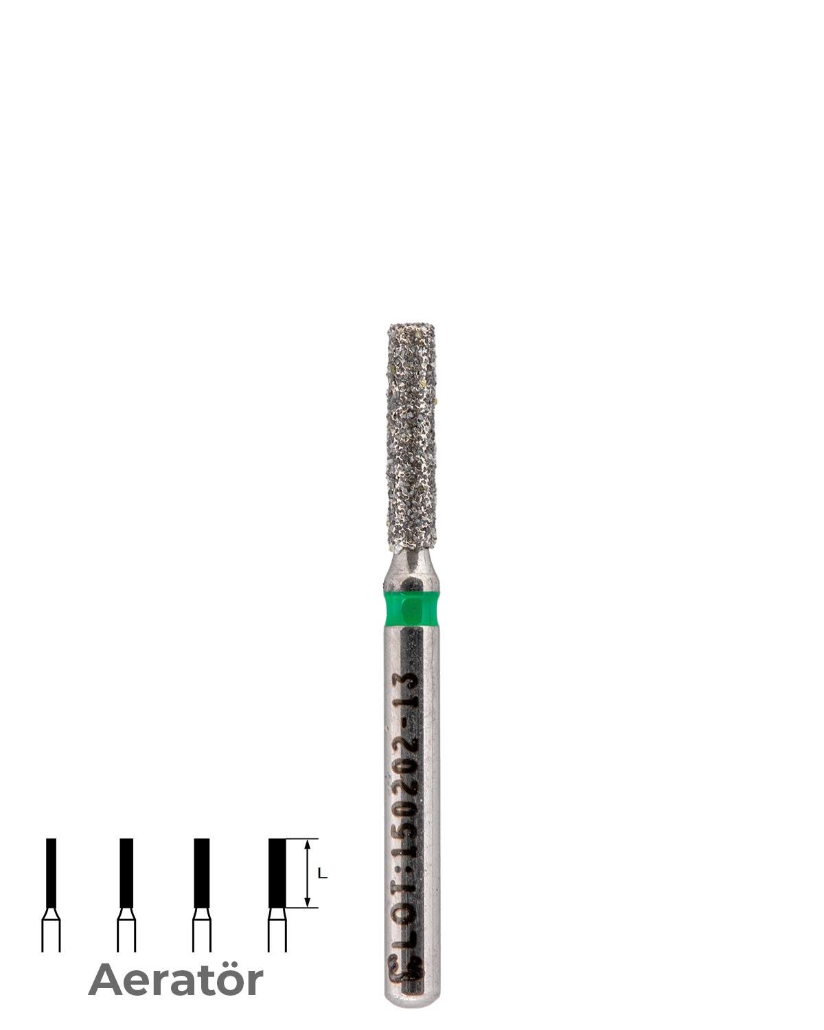 806314110Bos Aeratör Elmas Düz Bitim Silindir Fisür Frez