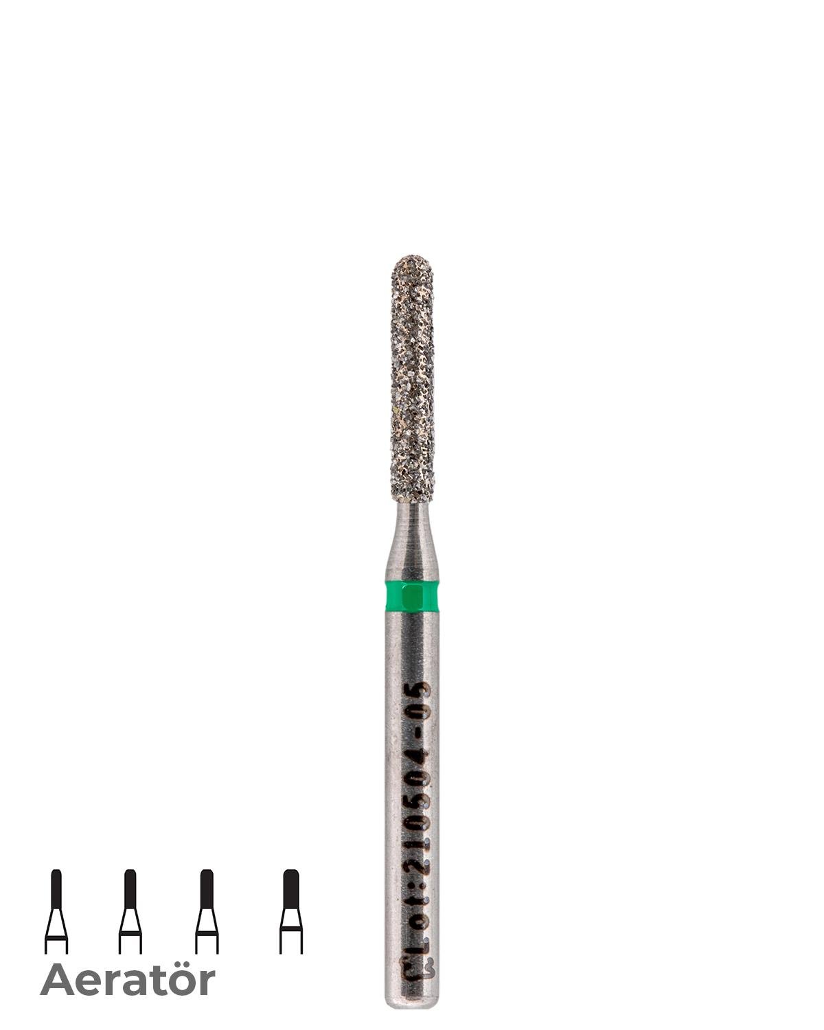 806314138Bos Aeratör Elmas Yuvarlak Bitim Silindir Fisür Frez