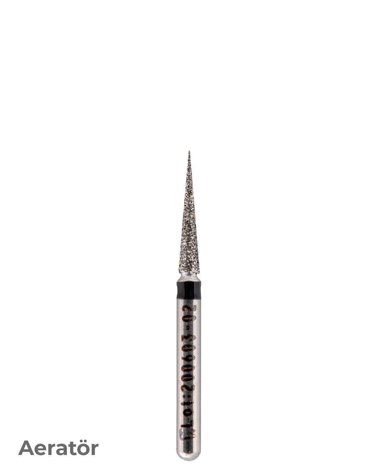 806314165Bos Aeratör Elmas İğne Konik Alev Uçlu Frez