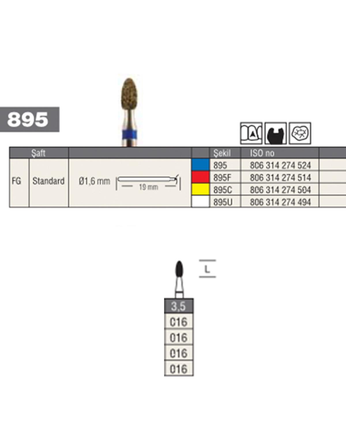 806314274Bos Aeratör Elmas Labut Frez