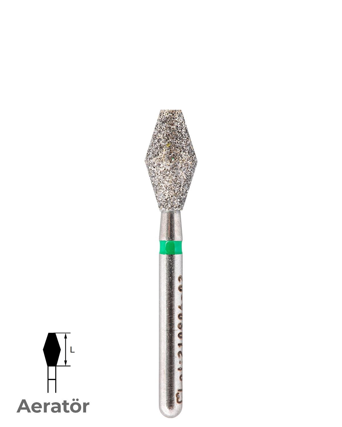 806315039Bos Aeratör Elmas Çift Konik, Fıçı Frez