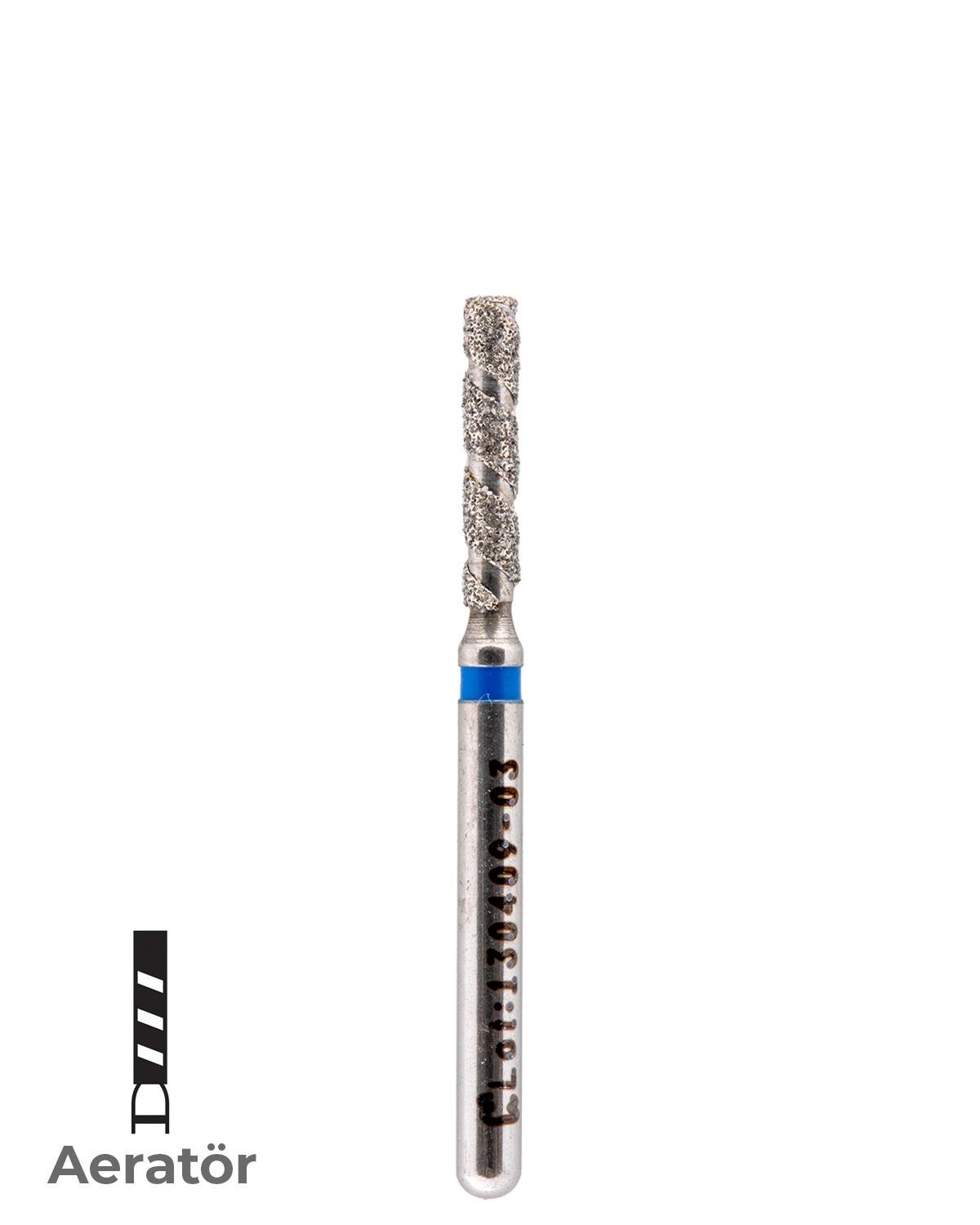 806315115Bos Aeratör Elmas Kanallı Düz Bitim Silindir Fisür Frez