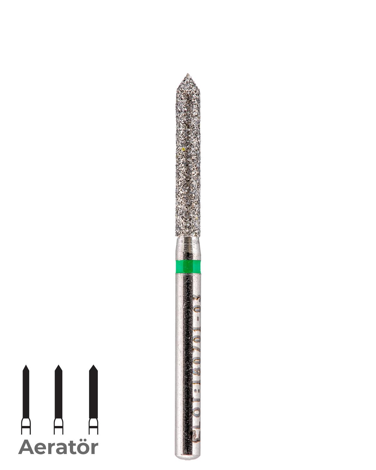 806315131Bos Aeratör Elmas Sivri Bitim Silindir Frez