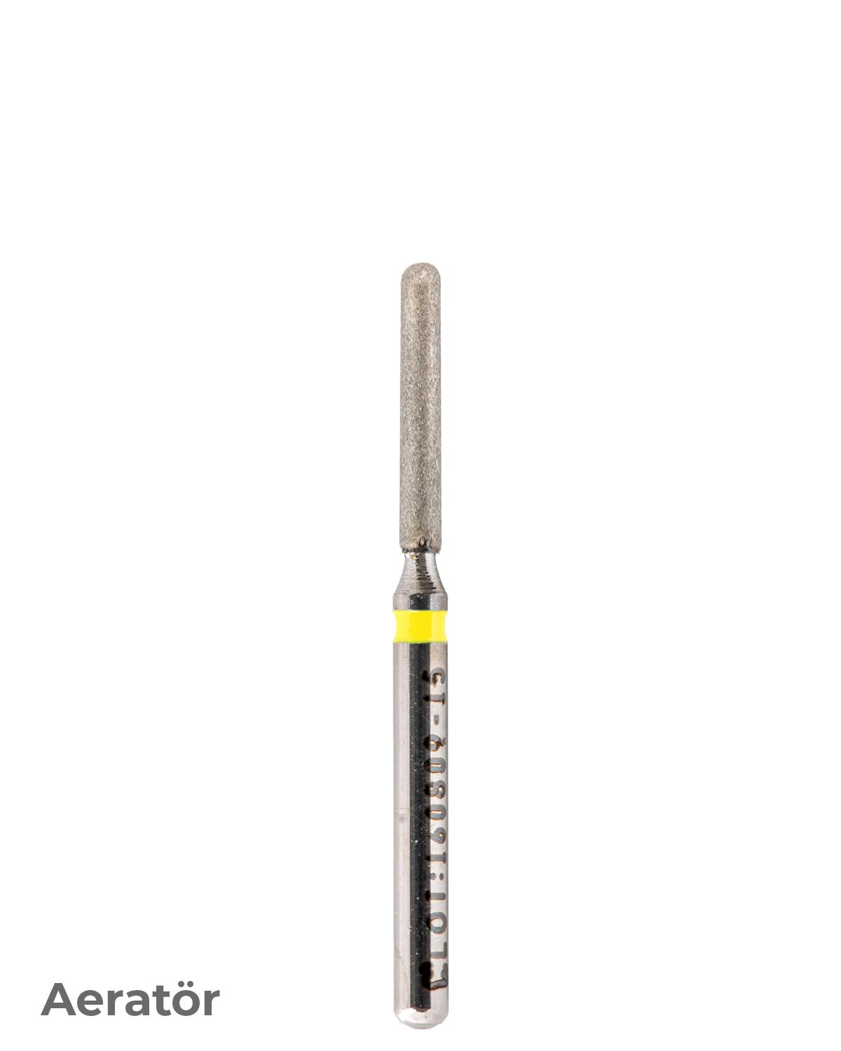 806315141Bos Aeratör Elmas Yuvarlak Bitim Silindir Fisür Frez