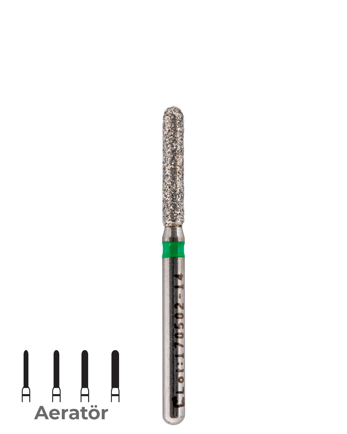 806315141Bos Aeratör Elmas Yuvarlak Bitim Silindir Fisür Frez