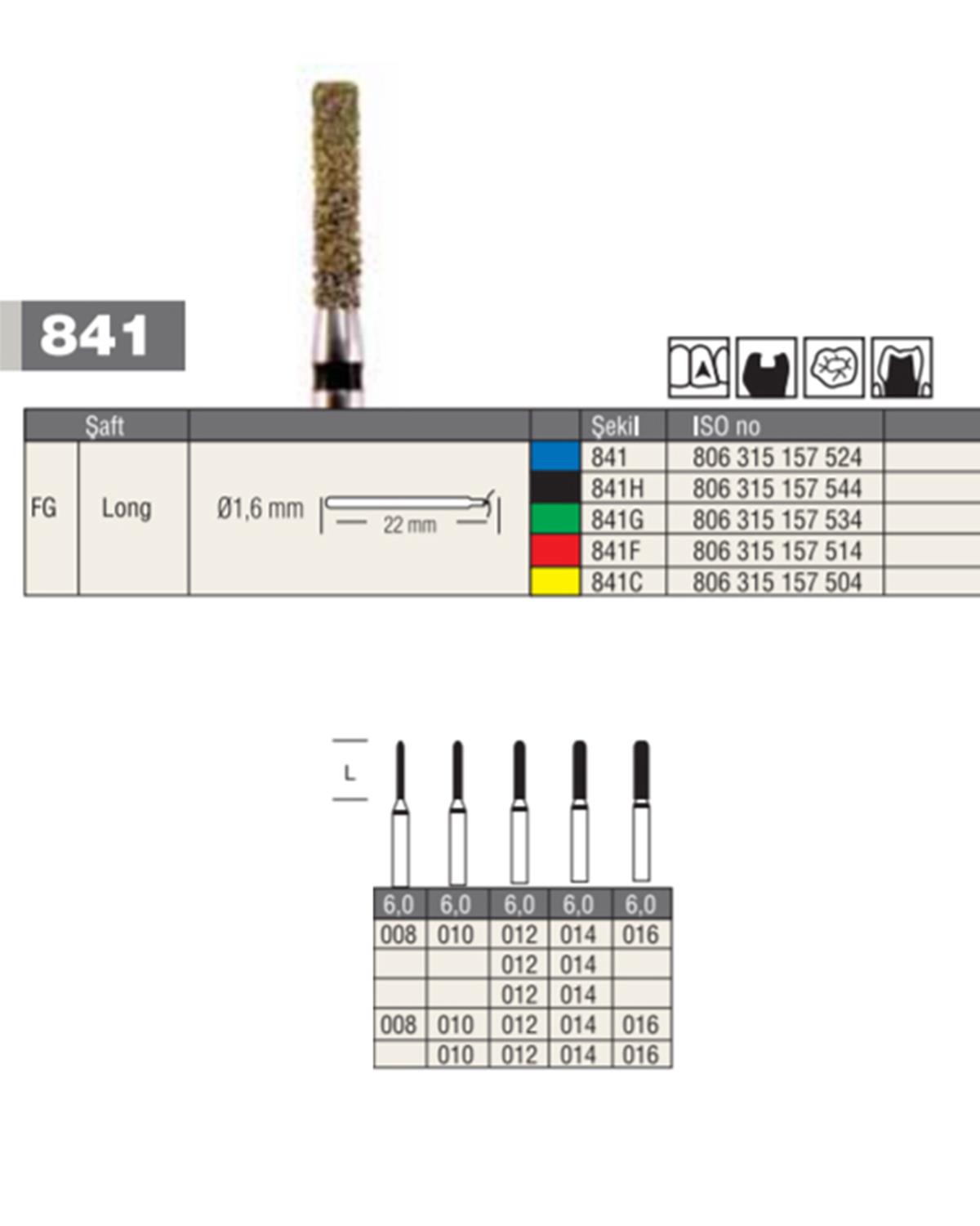 806315157Bos Aeratör Elmas Düz Bitim Silindir Fisür Frez