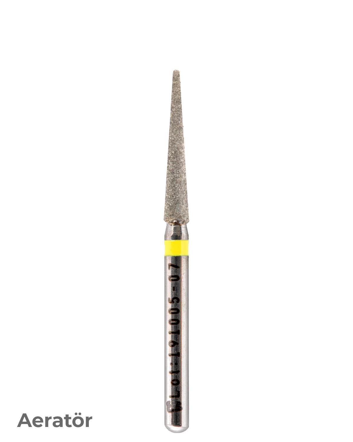 806315166Bos Aeratör Elmas İğne Konik Alev Uçlu Frez