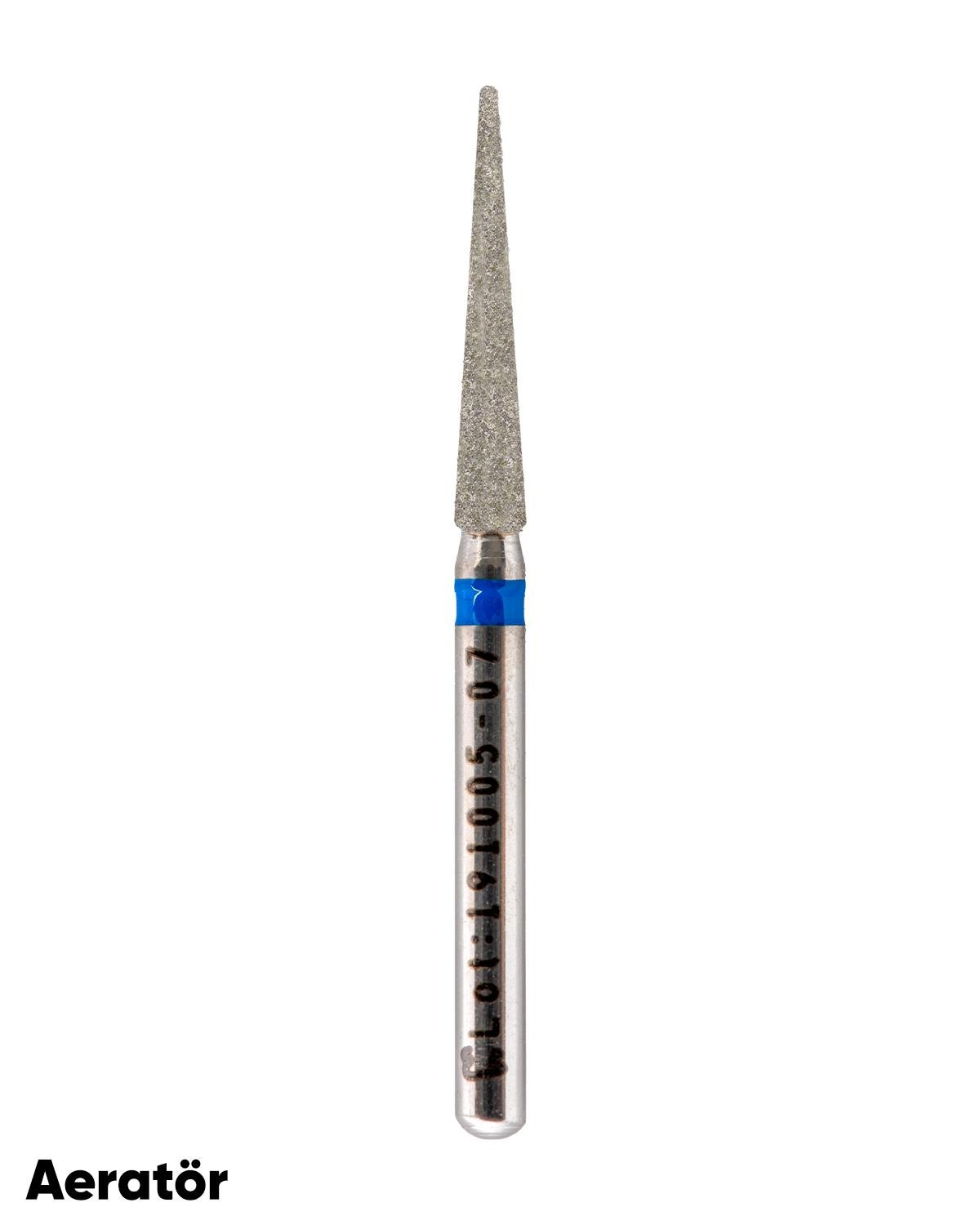 806315166Bos Aeratör Elmas İğne Konik Alev Uçlu Frez