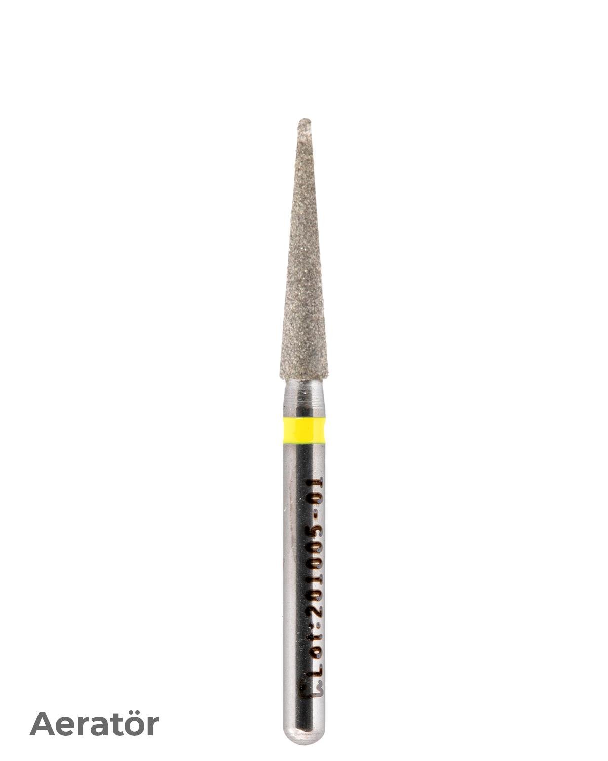 806315166Bos Aeratör Elmas İğne Konik Alev Uçlu Frez