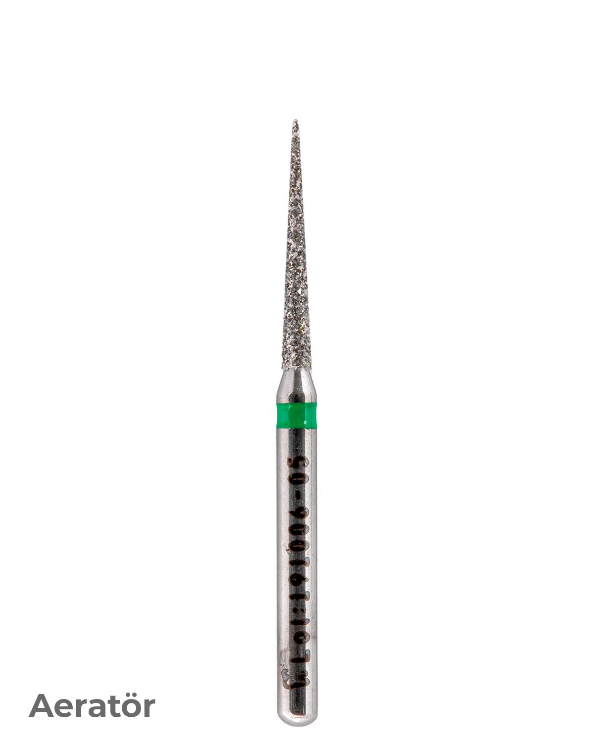 806315166Bos Aeratör Elmas İğne Konik Alev Uçlu Frez
