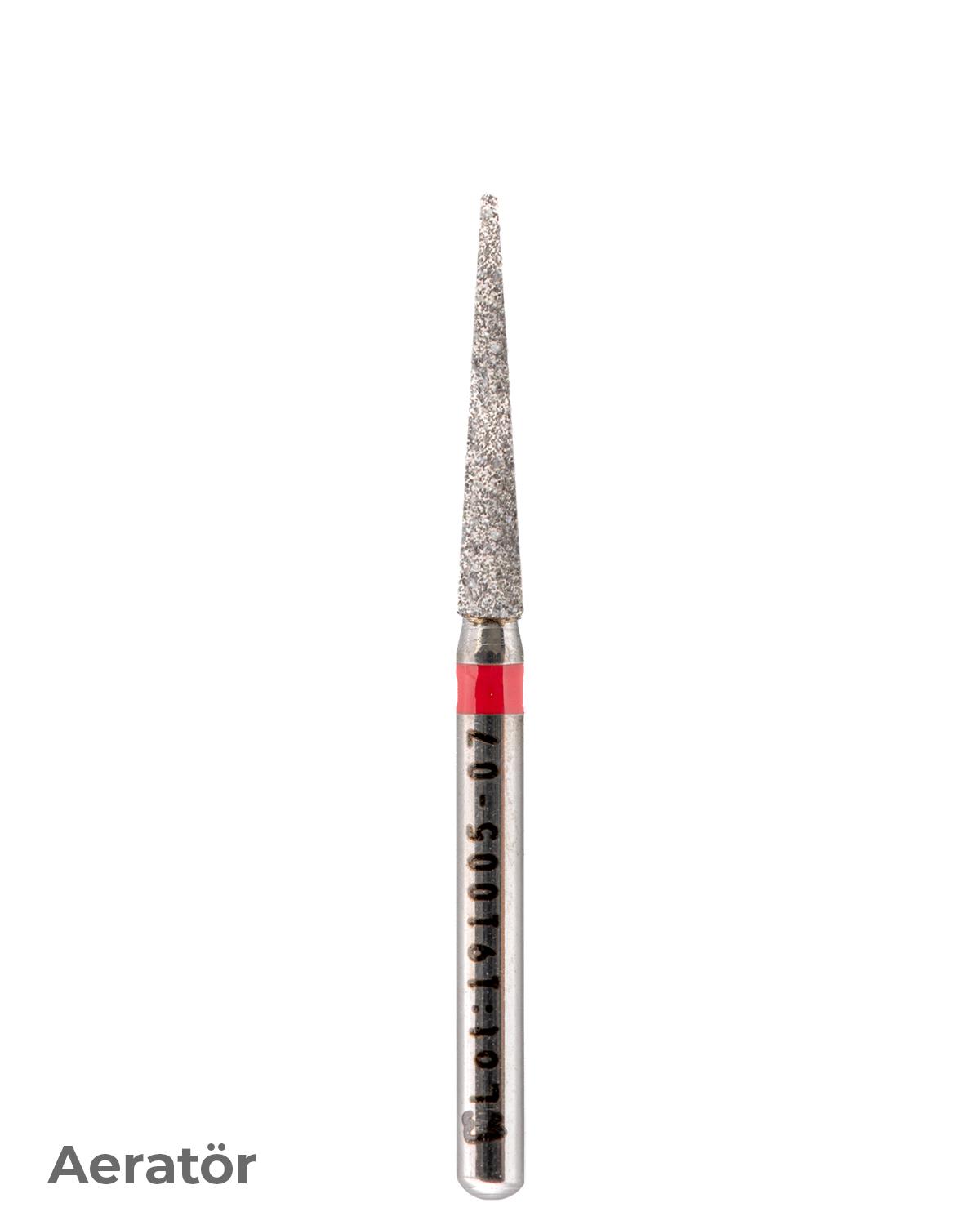 806315166Bos Aeratör Elmas İğne Konik Alev Uçlu Frez