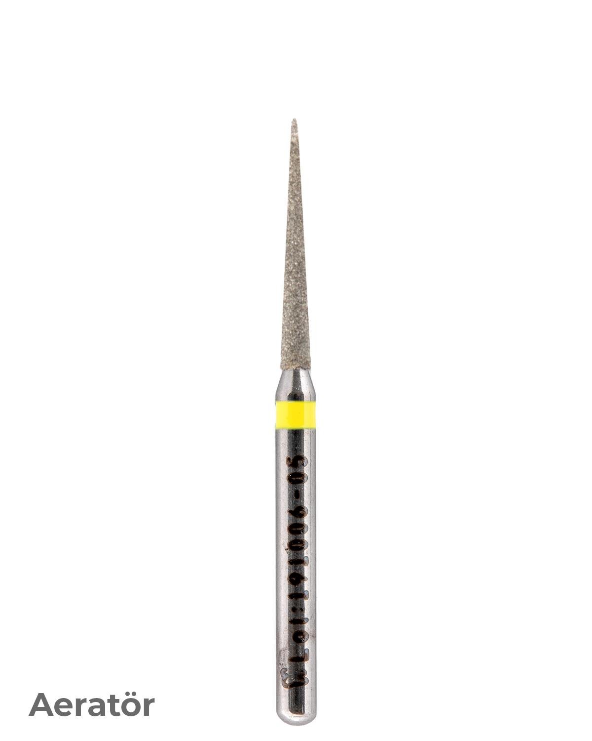 806315166Bos Aeratör Elmas İğne Konik Alev Uçlu Frez