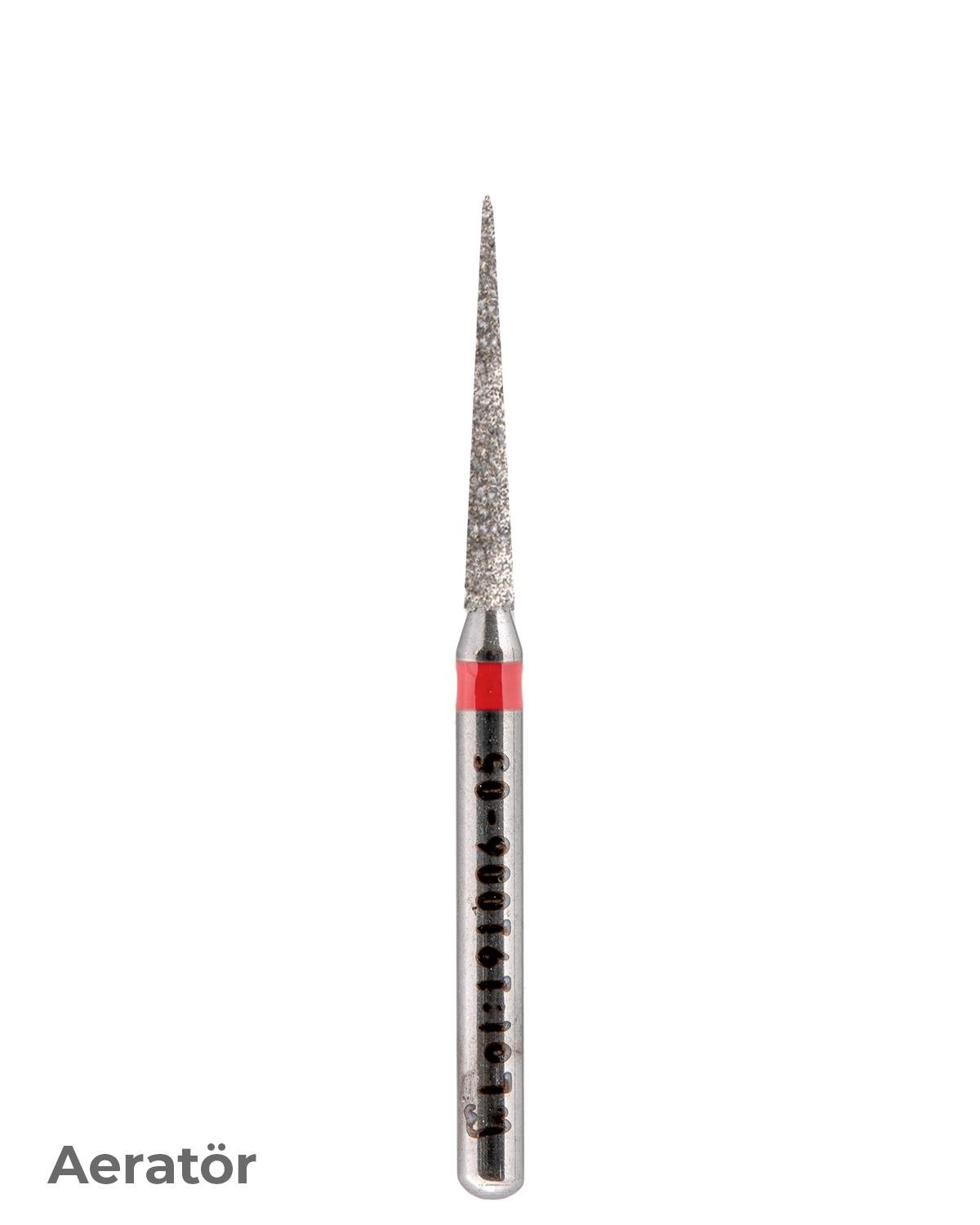806315166Bos Aeratör Elmas İğne Konik Alev Uçlu Frez