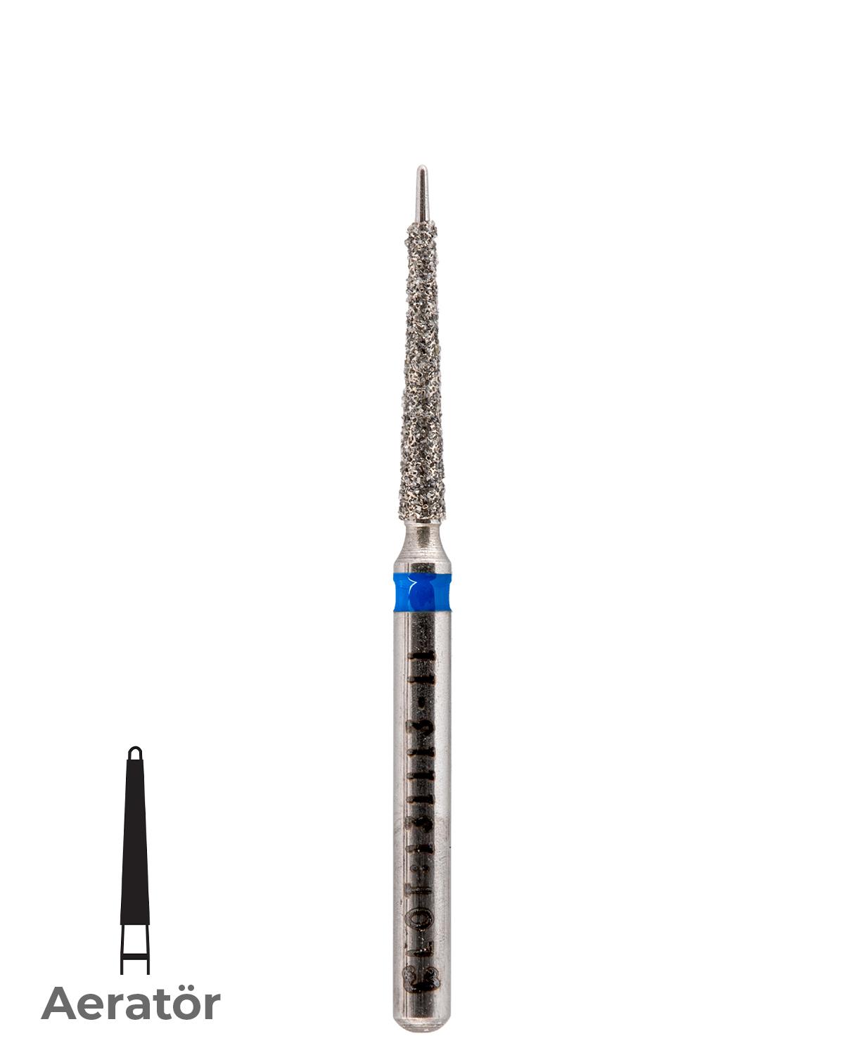 806315220Bos Aeratör Elmas Uç Elmassız Konik Şemfır (Doku koruyucu) Frez