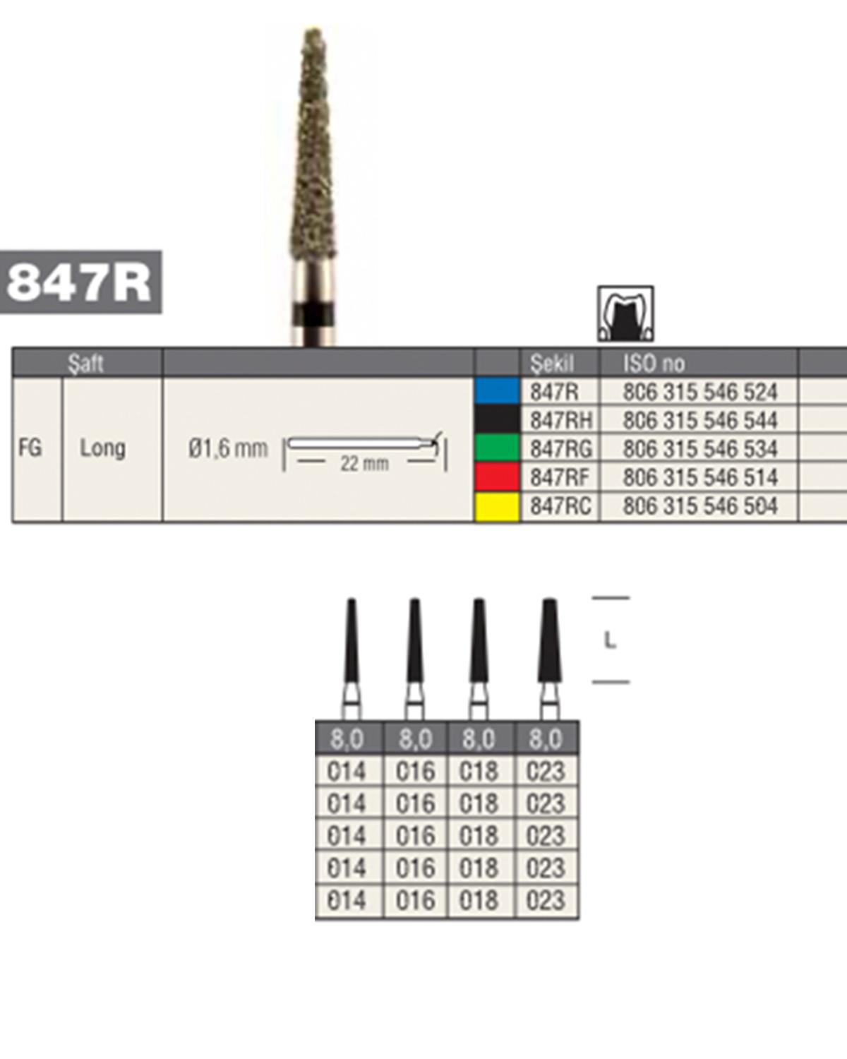 806315546Bos Aeratör Elmas Düz Bitim Konik Şemfır Frez