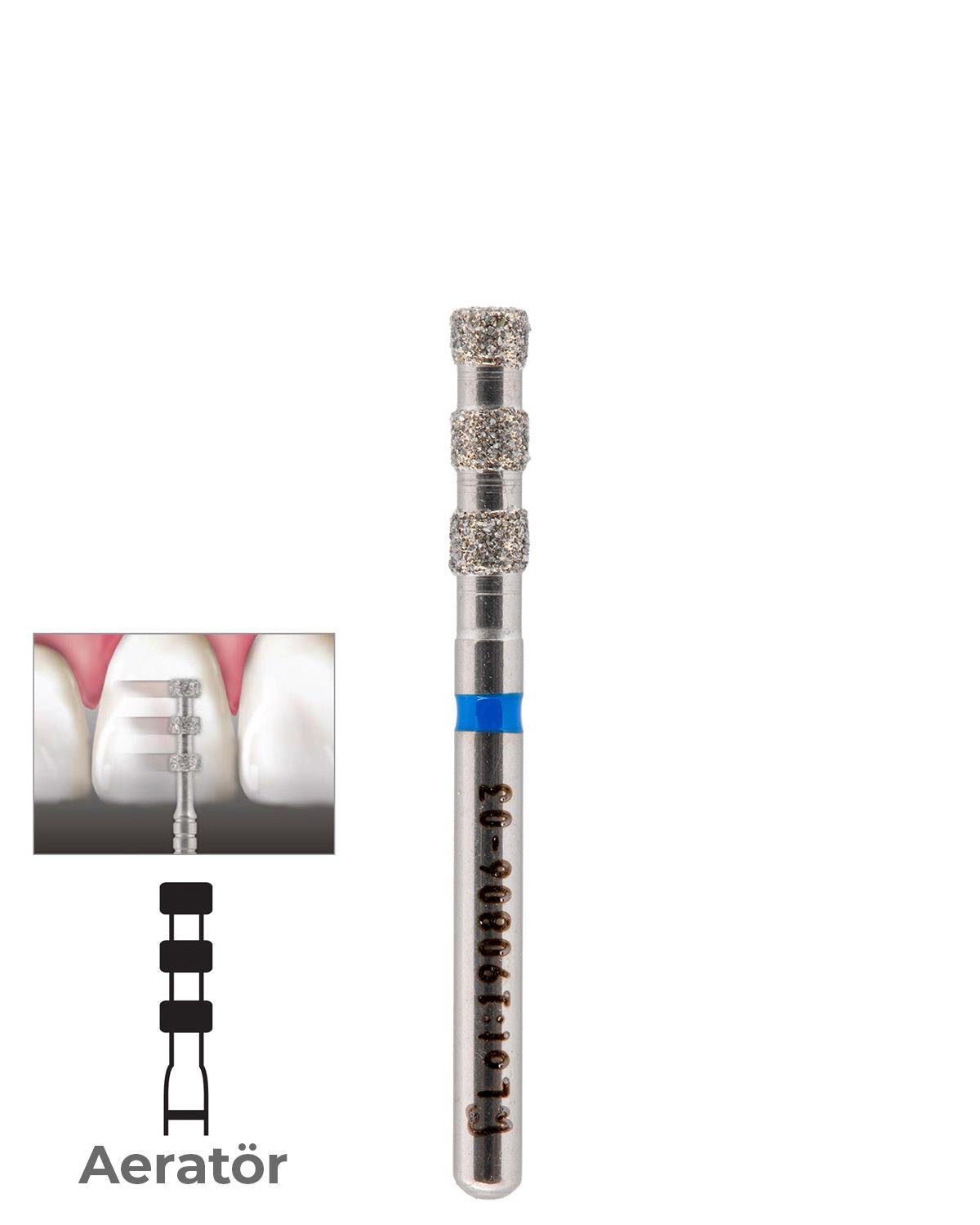 806315552Bos Aeratör Elmas Derinlik İşaretleyici Basamaklı Kesim Frez