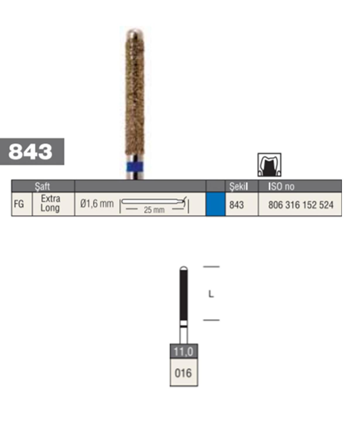 806316152Bos Aeratör Elmas Uç Elmassız Silindir (DOKU koruyucu) Frez