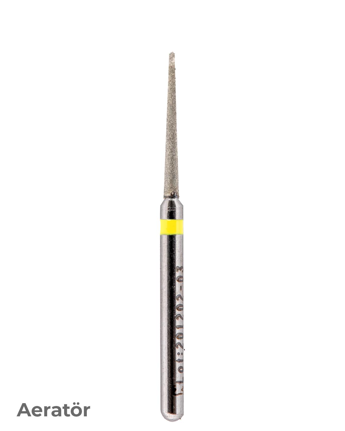 806316167Bos Aeratör Elmas İğne Konik Alev Uçlu Frez