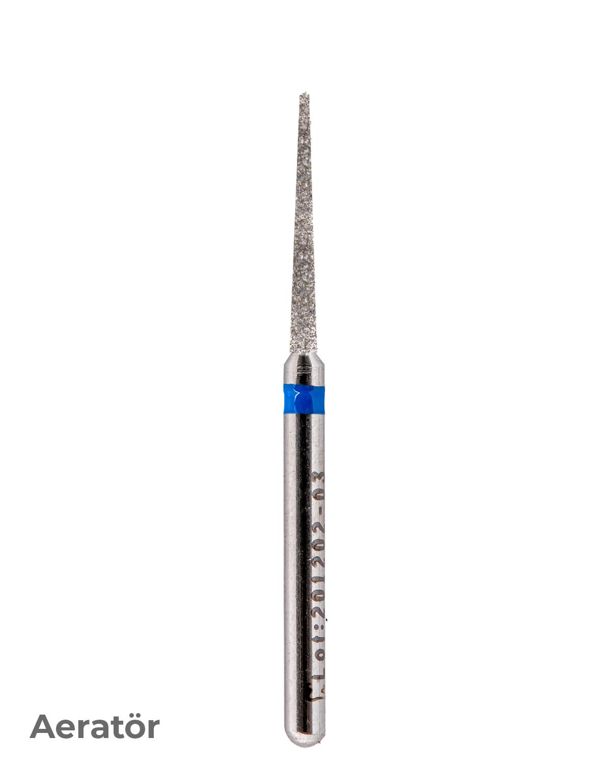 806316167Bos Aeratör Elmas İğne Konik Alev Uçlu Frez