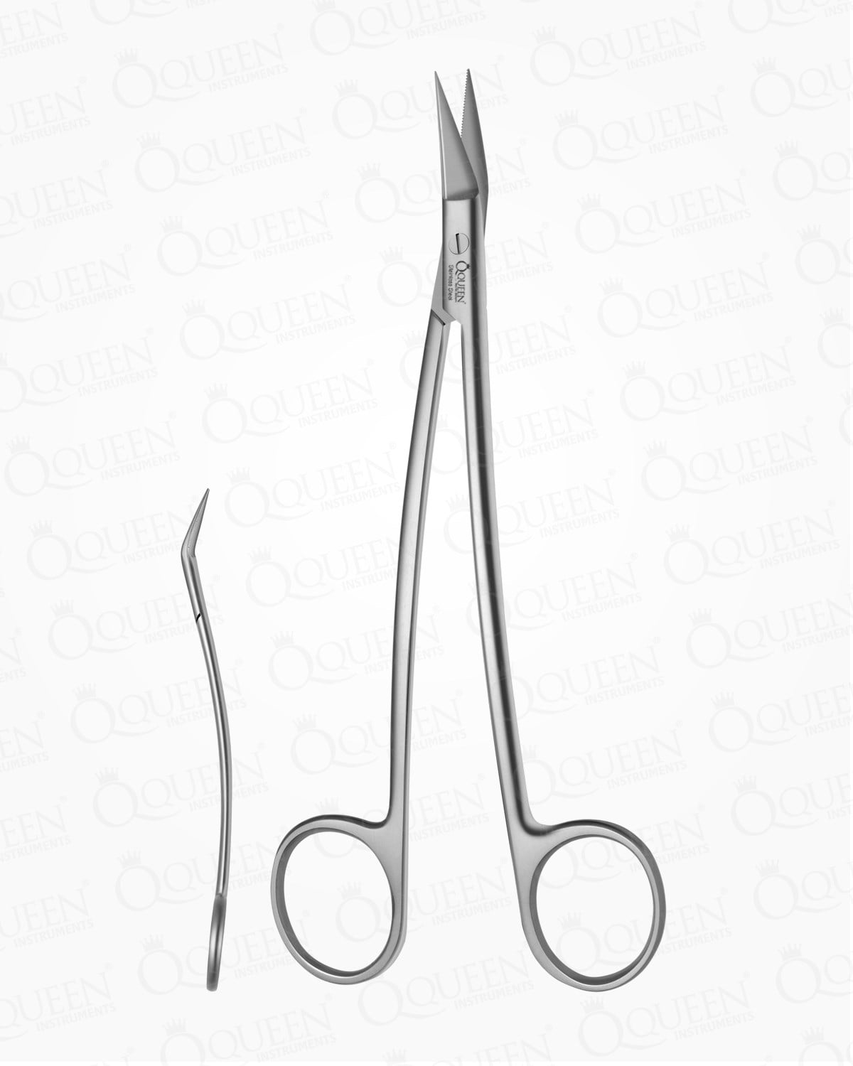 Açılı Cerrahi Makas Dean 17cm