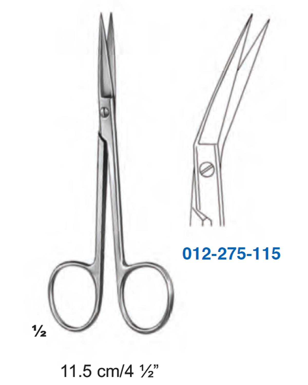 Açılı Cerrahi Makas Wagner 11,5cm