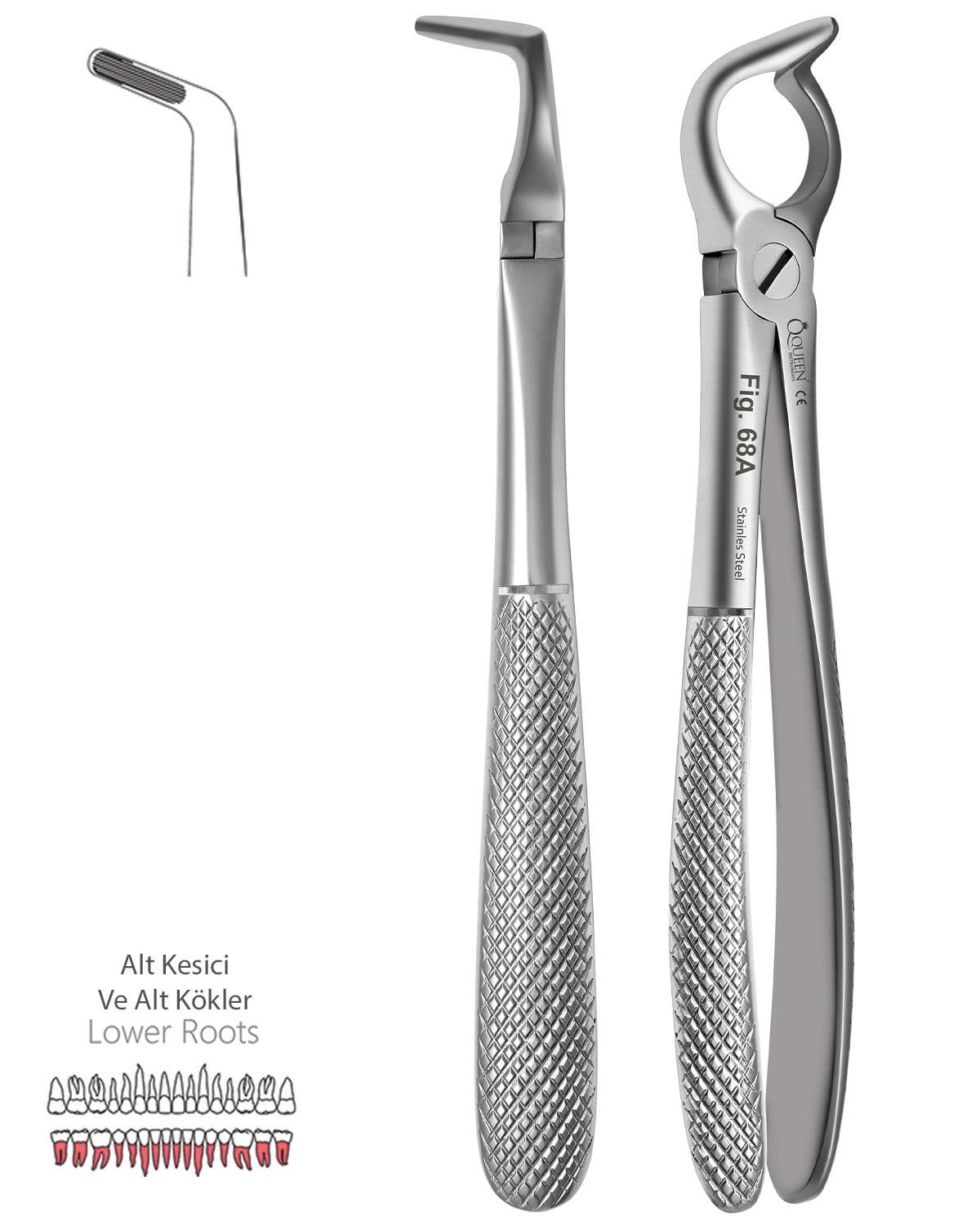 Alt Kök Davyesi Fig. 68A 17cm
