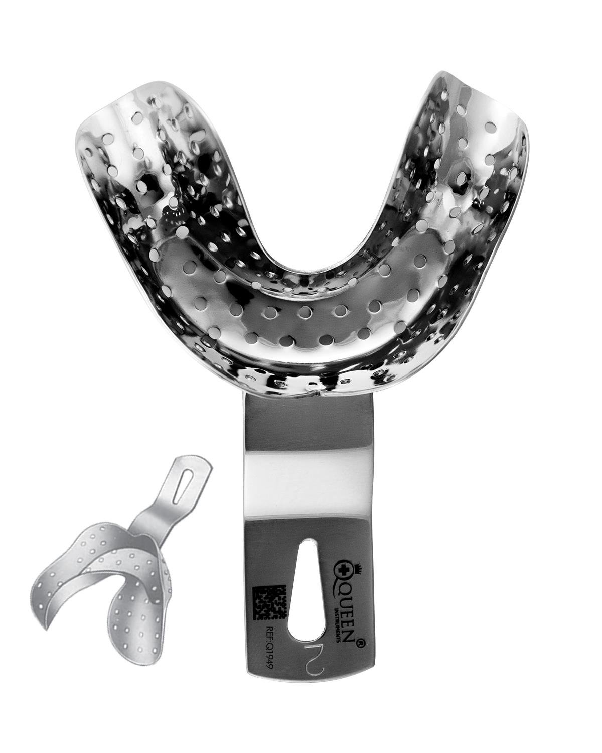 Alt Ön Dişli, Arka Dişsiz (Kenedy) Ölçü Kaşiğı fig. 3 7.5cm/5.5cm 10,2cm